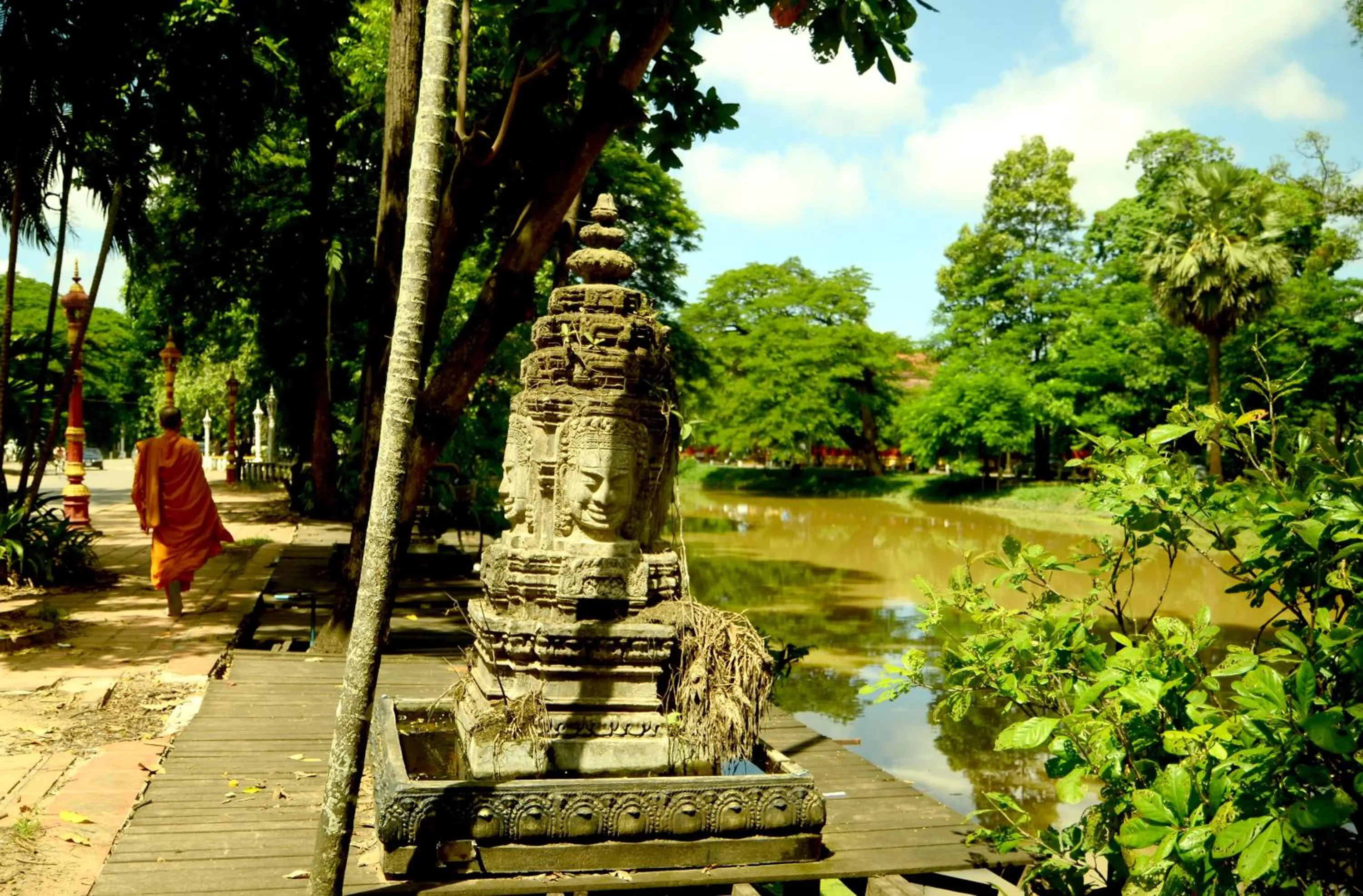 Natural landscape in City River Hotel