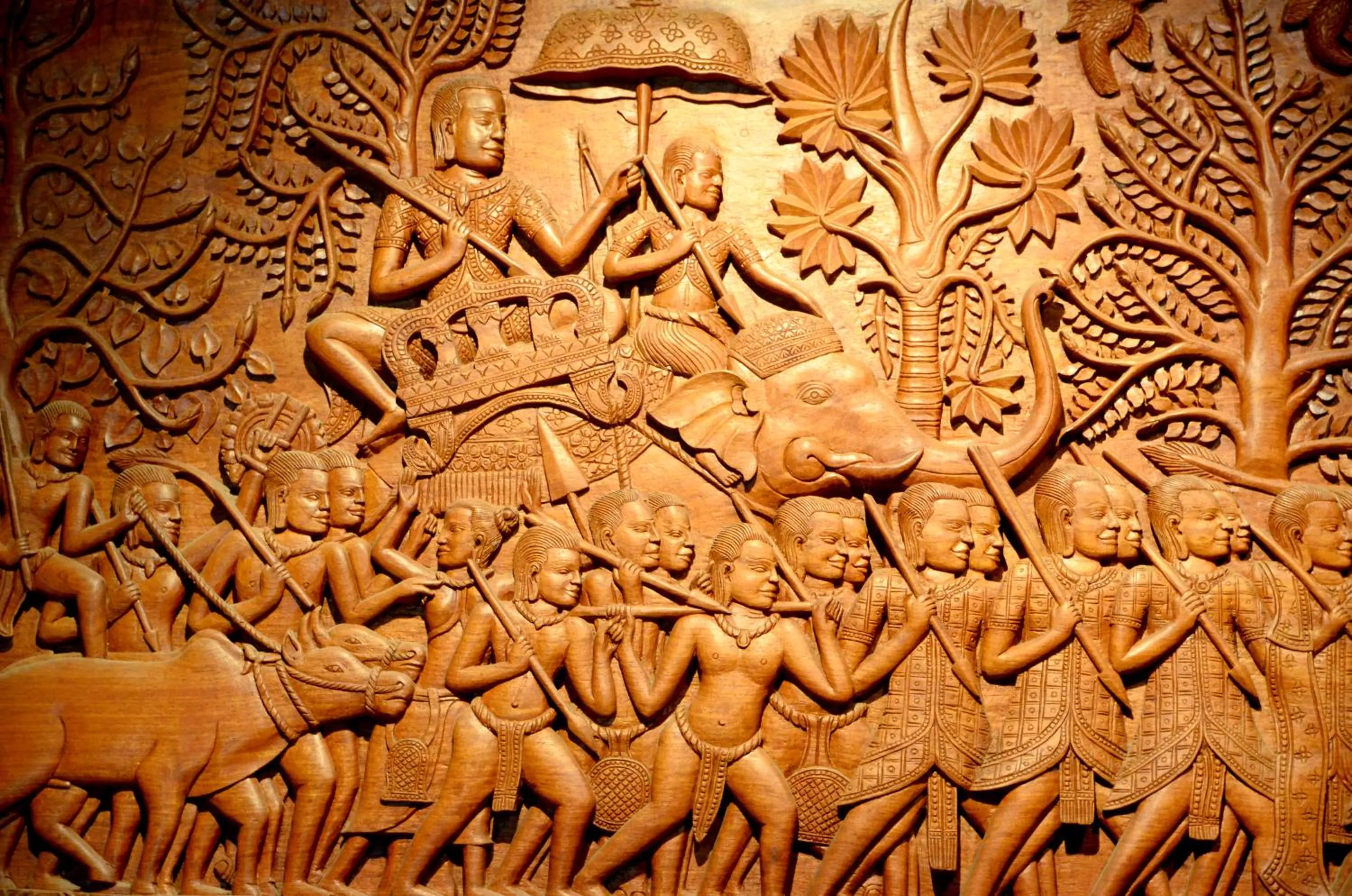 Decorative detail in City River Hotel