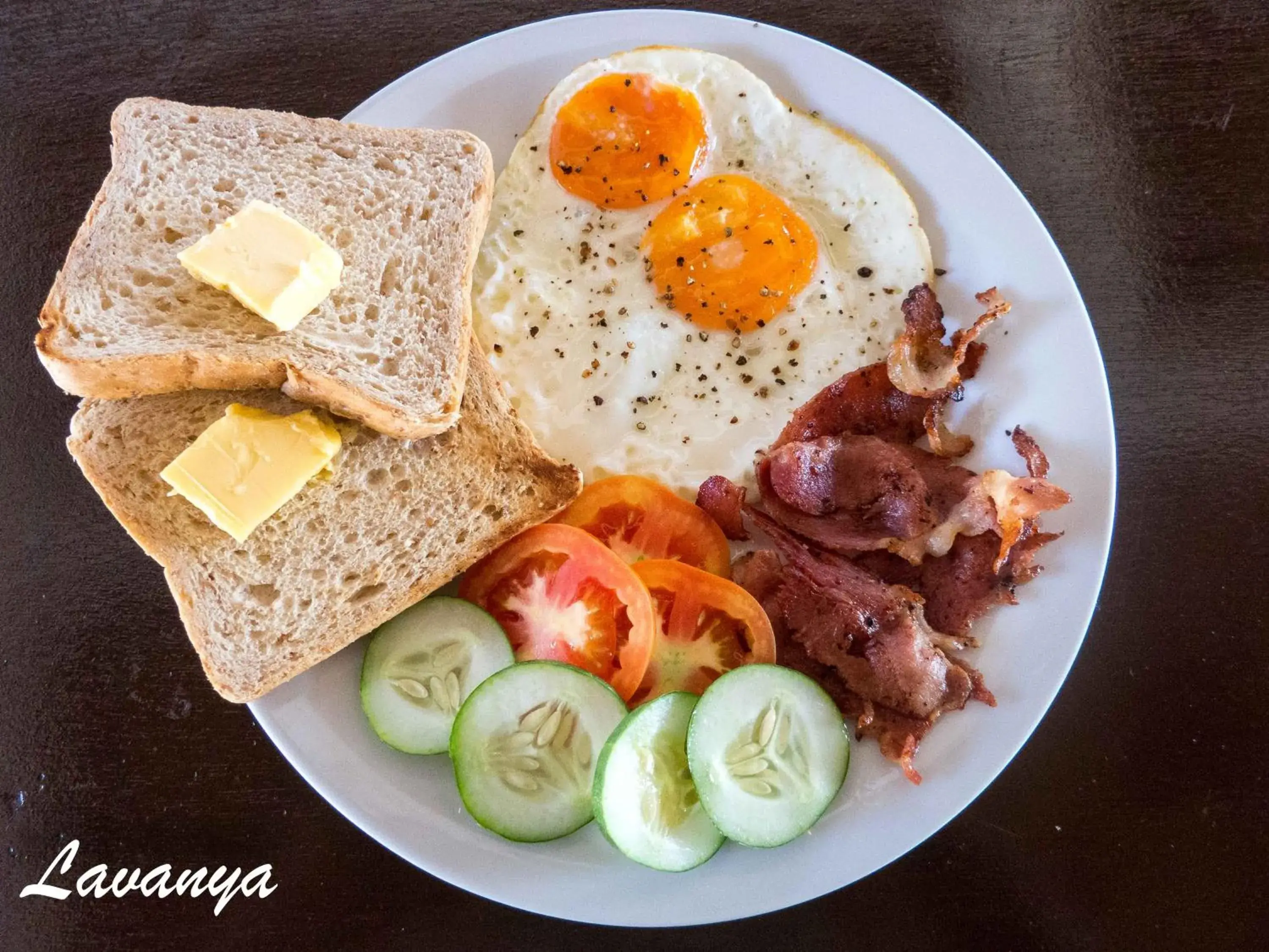 American breakfast in Lavanya Beach And Dive Resort American breakfast in Lavanya Beach And Dive Resort