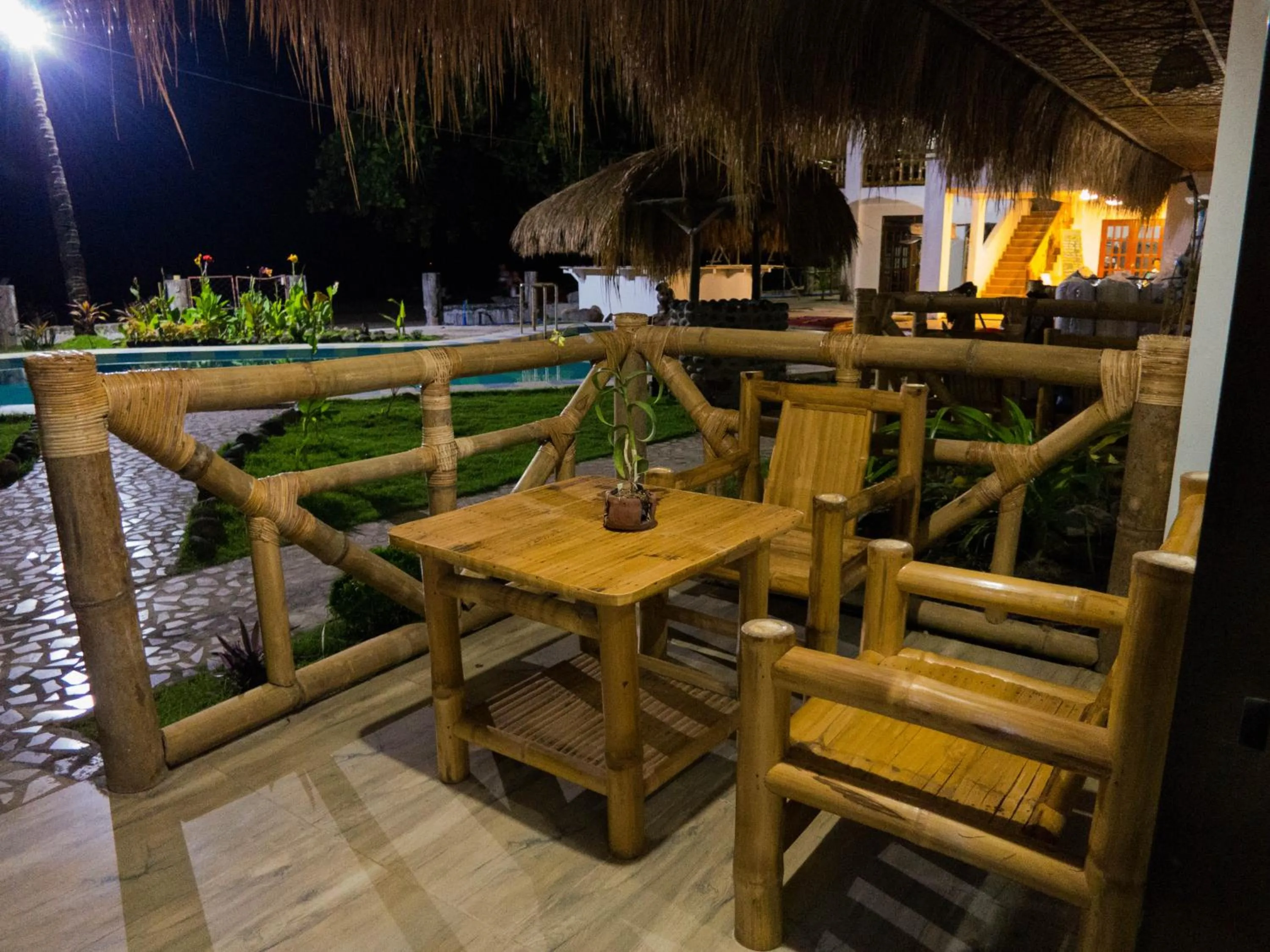 Balcony/Terrace in Lavanya Beach And Dive Resort