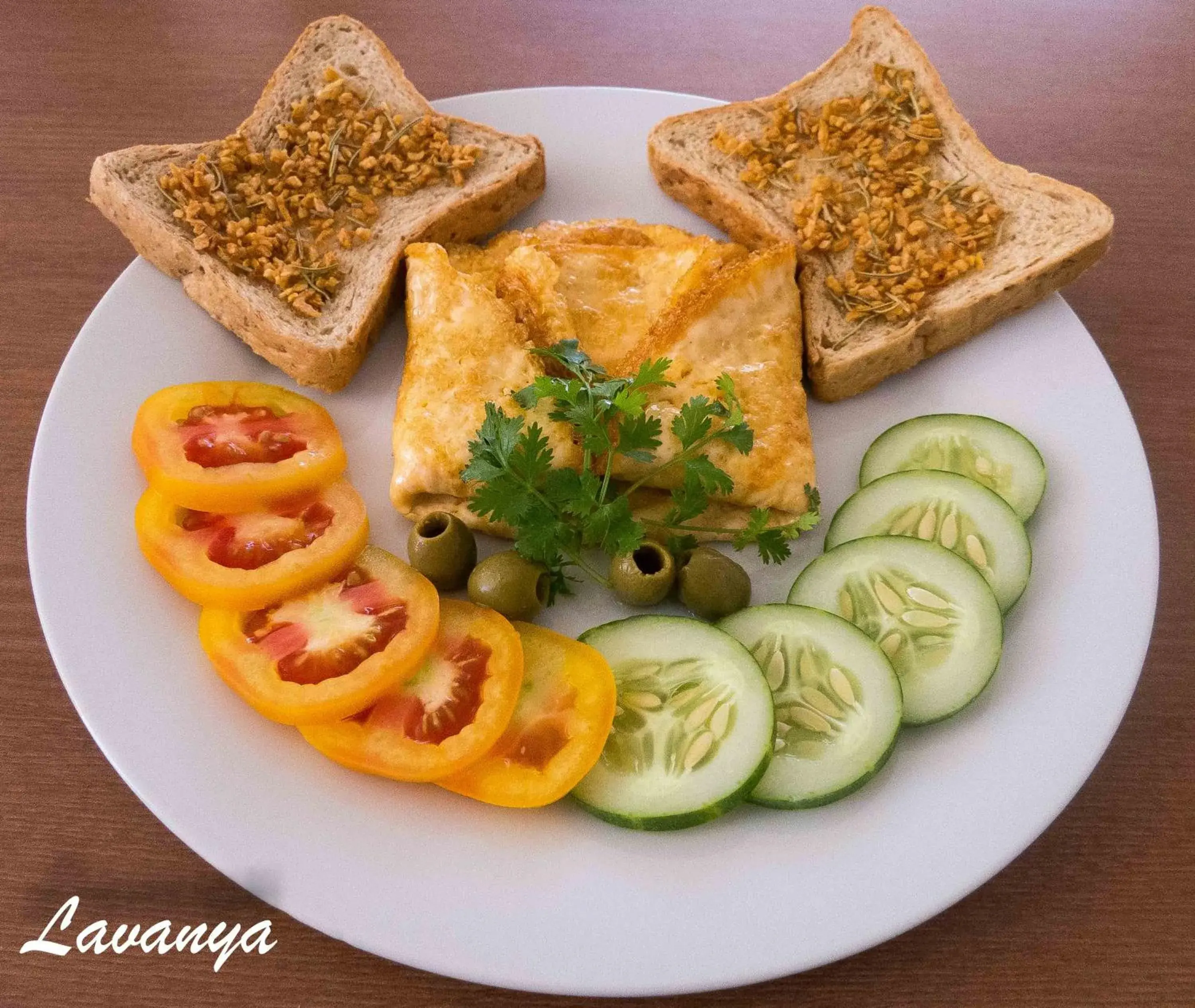 Breakfast in Lavanya Beach And Dive Resort Breakfast in Lavanya Beach And Dive Resort