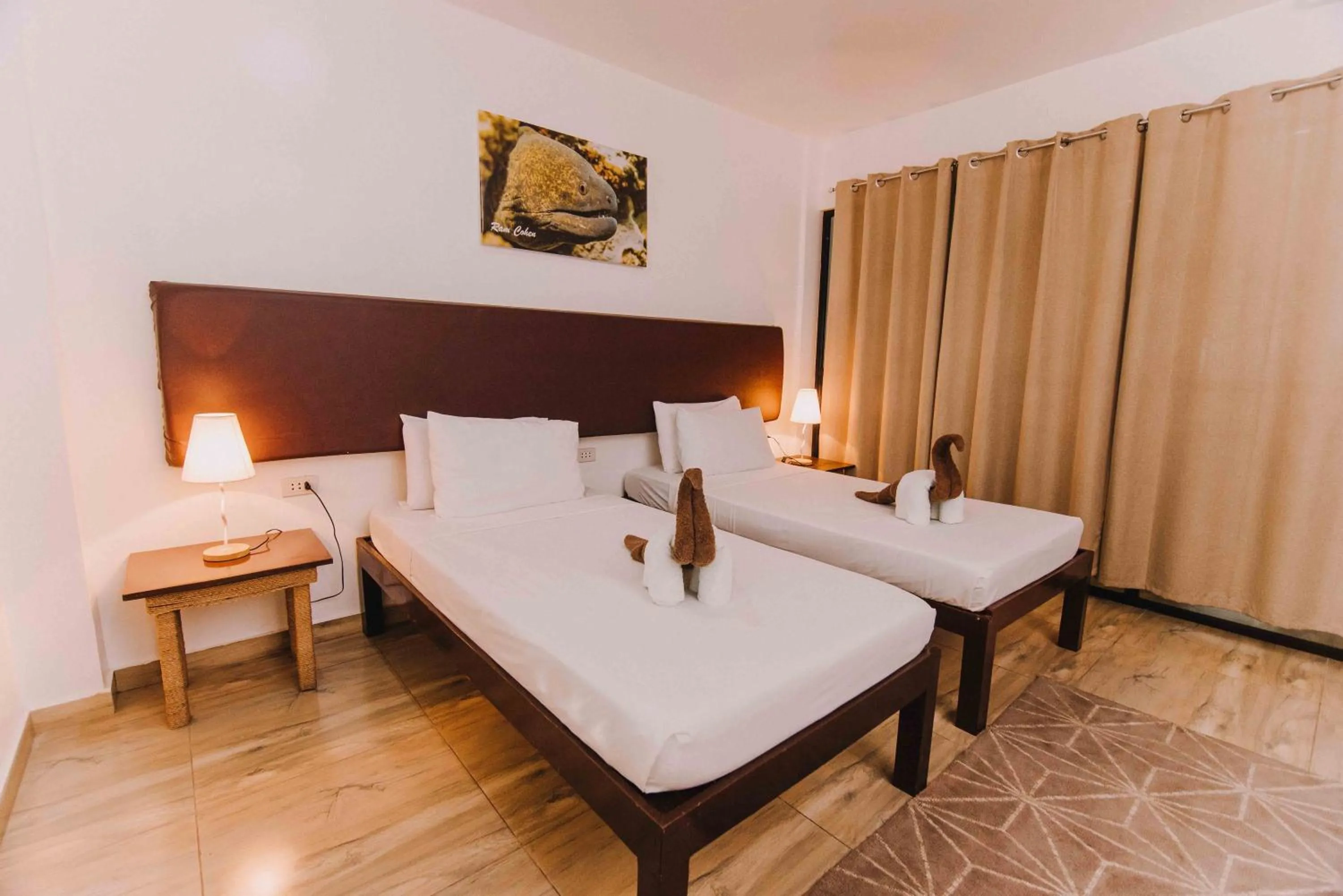 Bedroom, Bed in Lavanya Beach And Dive Resort