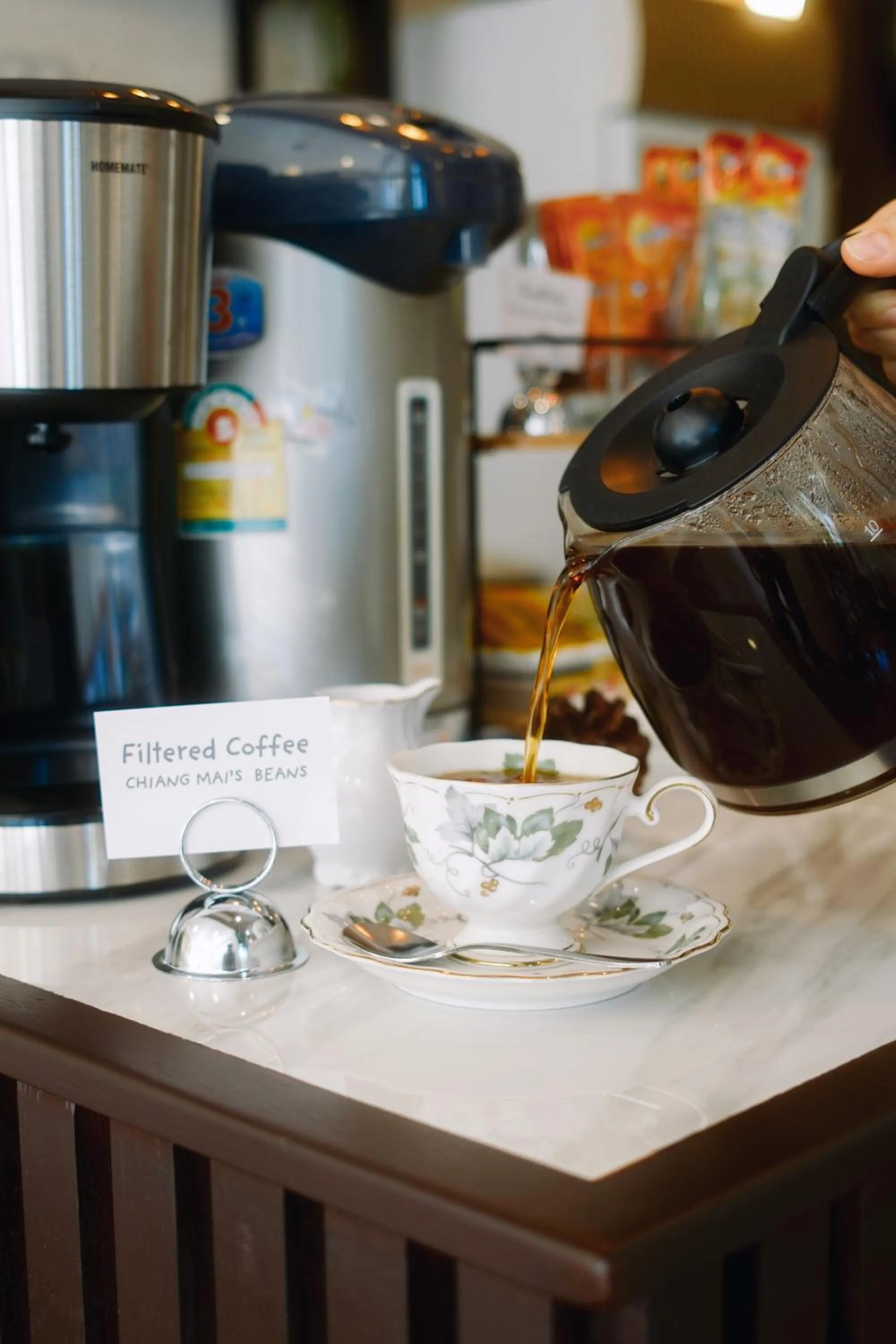 Breakfast in La Burie Gallery Hotel