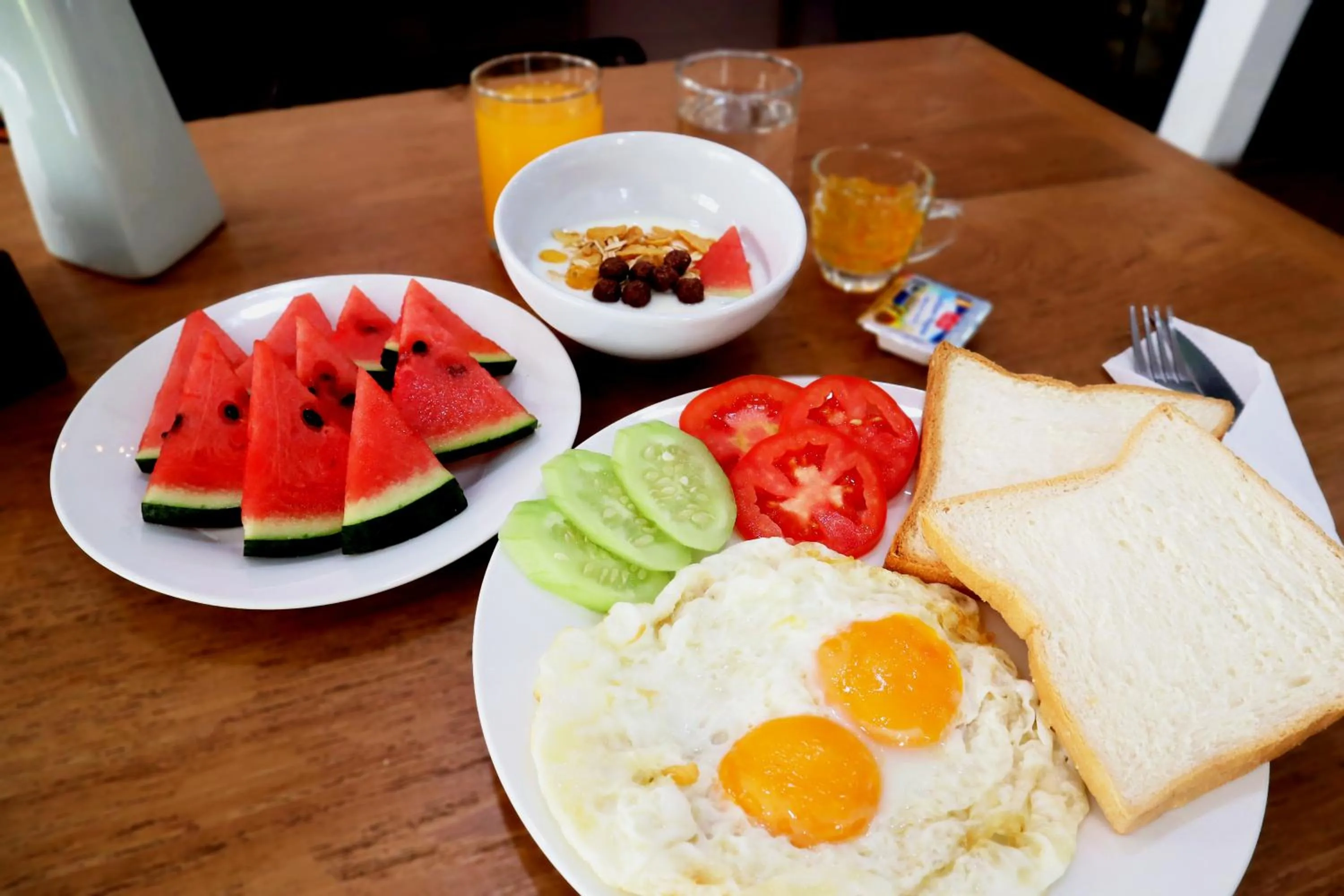 Breakfast in Busara Hotel Chiangmai