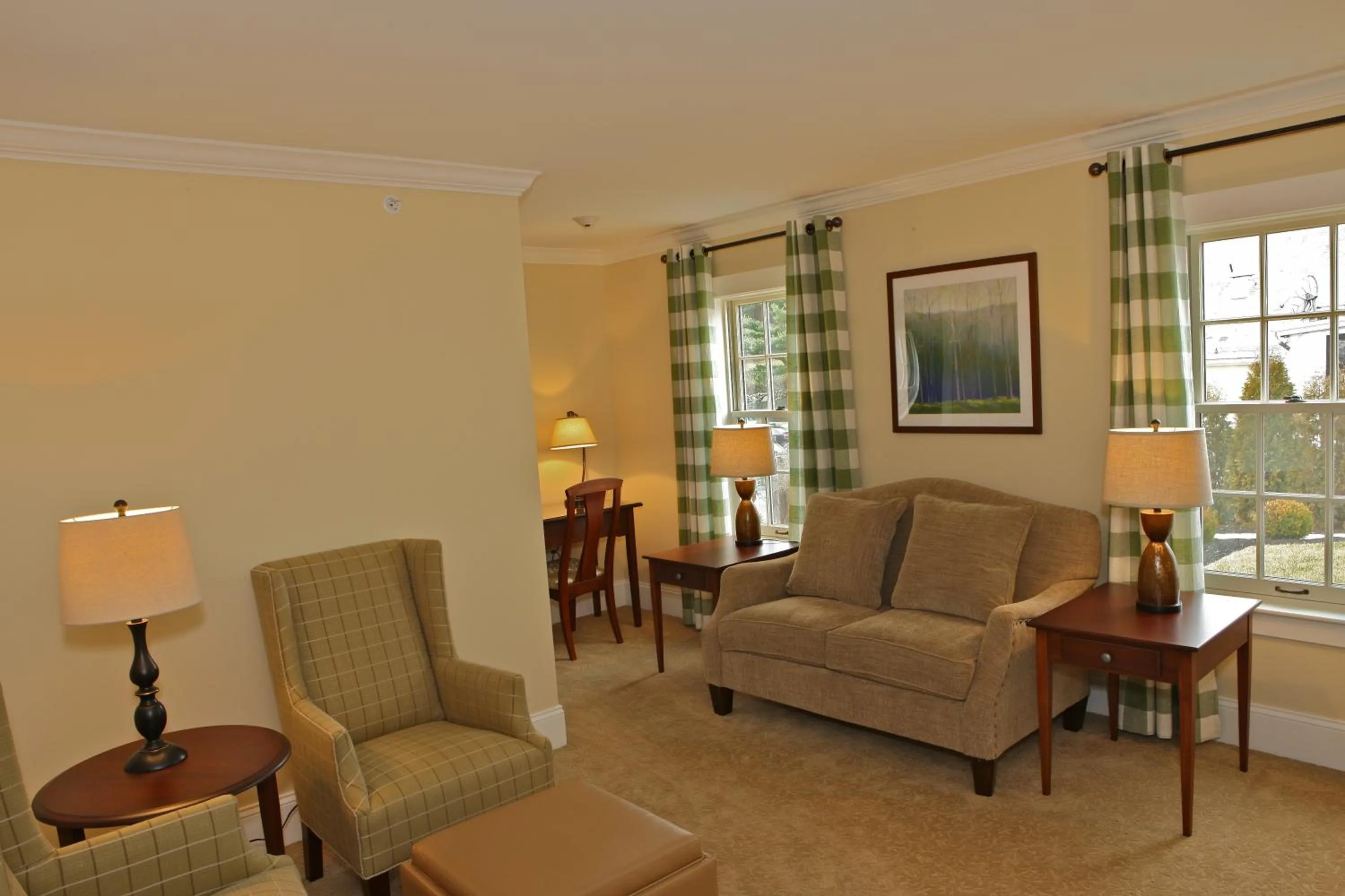 Seating area in Publick House Historic Inn and Country Motor Lodge