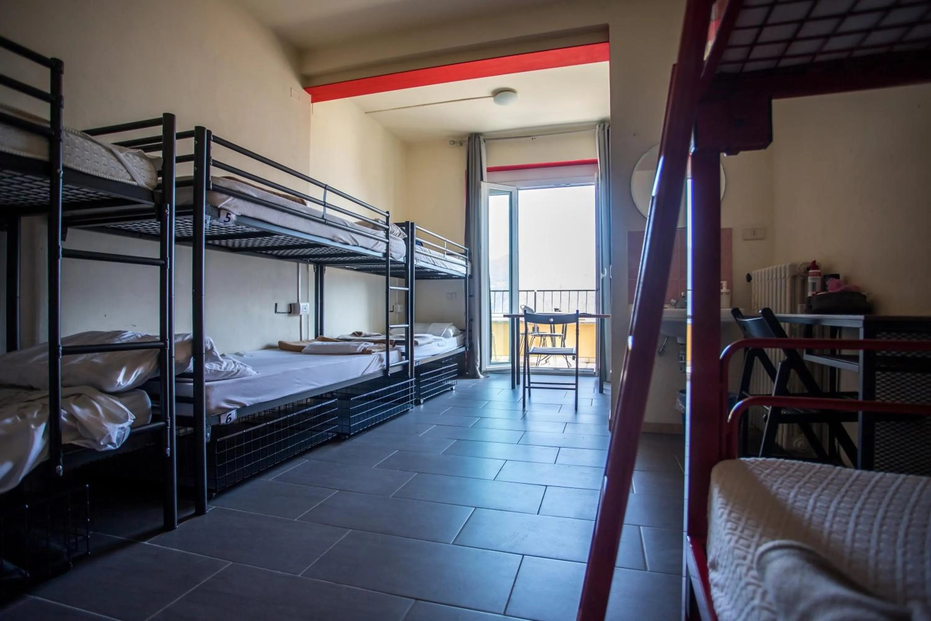 Bed in Lake Como Hostel