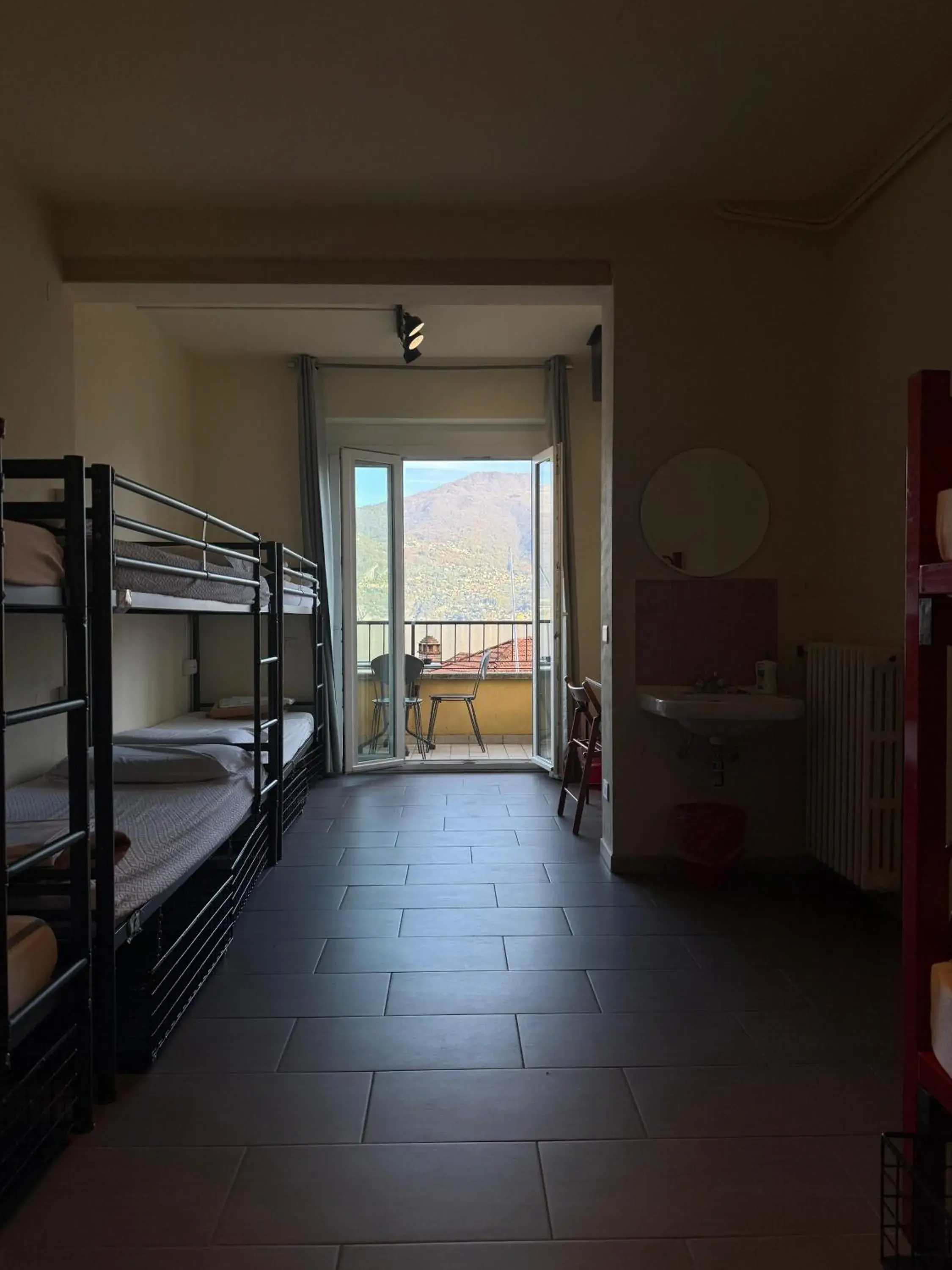 Bed in Lake Como Hostel Bed in Lake Como Hostel