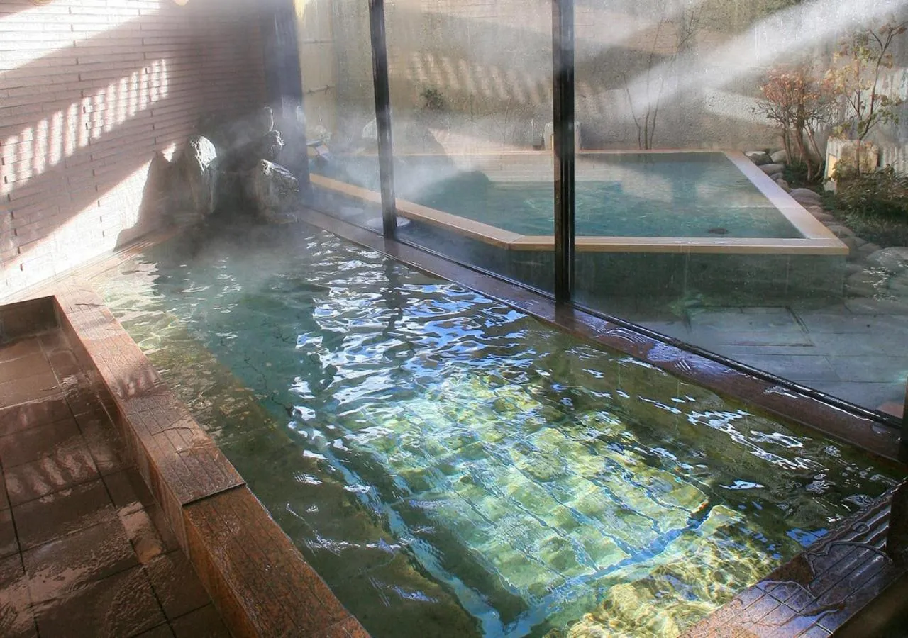 Hot Spring Bath in Hotel Hanaan