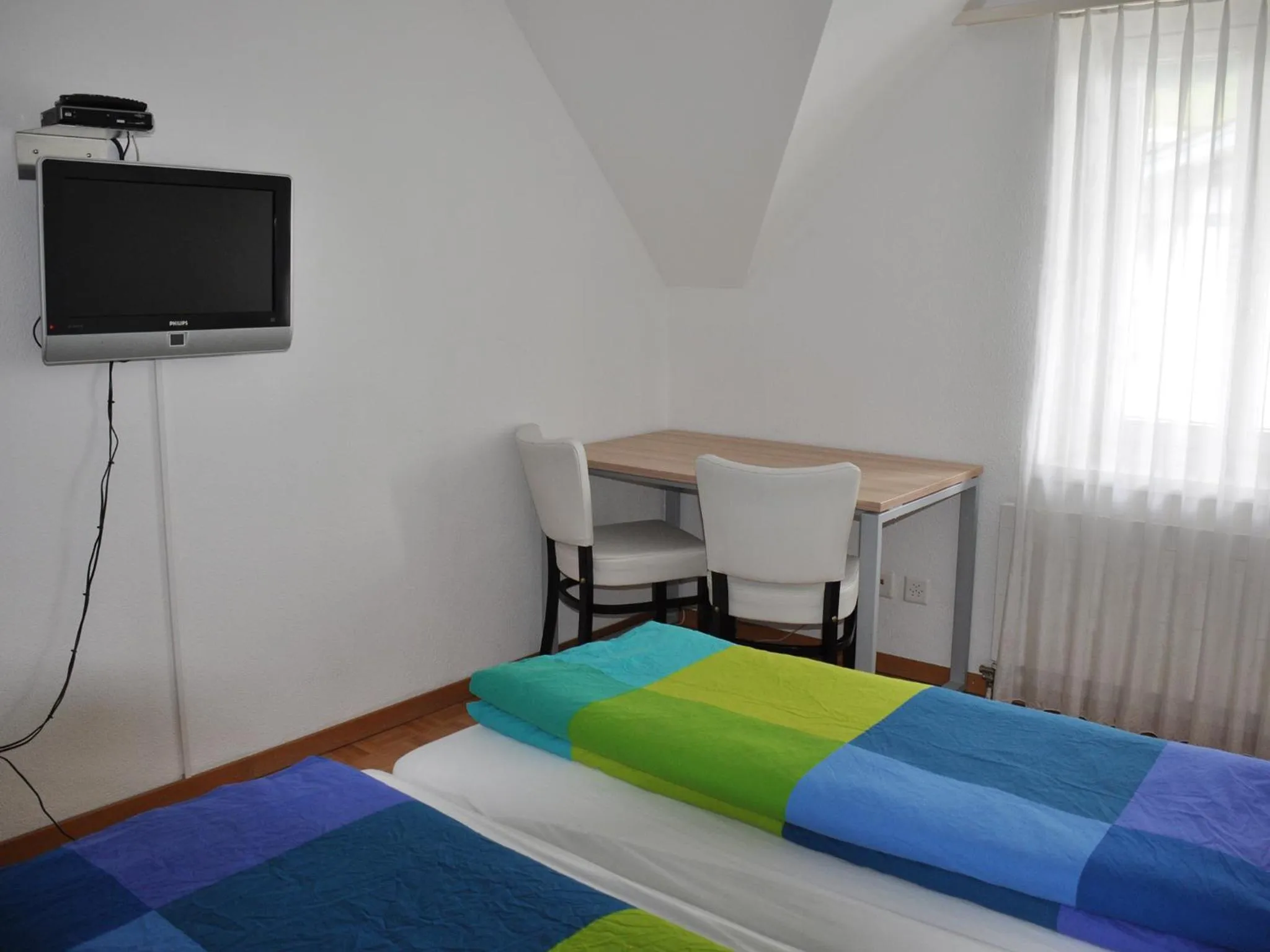 TV and multimedia, Bed in August Restaurant Hotel