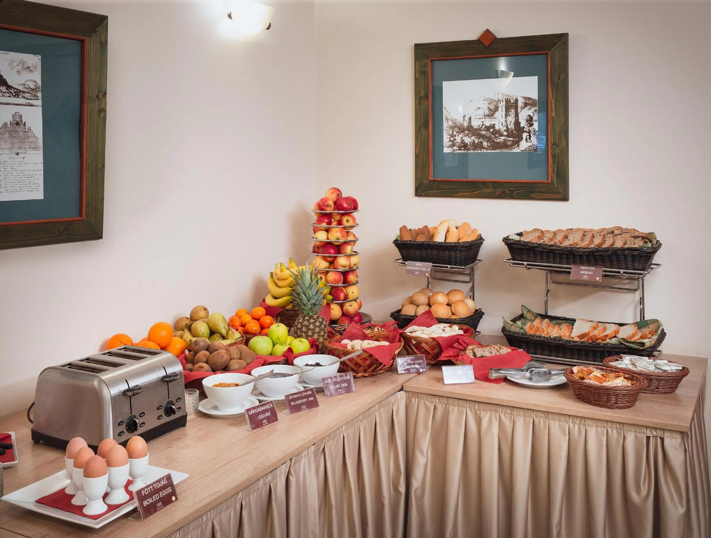 Breakfast in Hotel Honti Wellness és Konferencia Szálloda