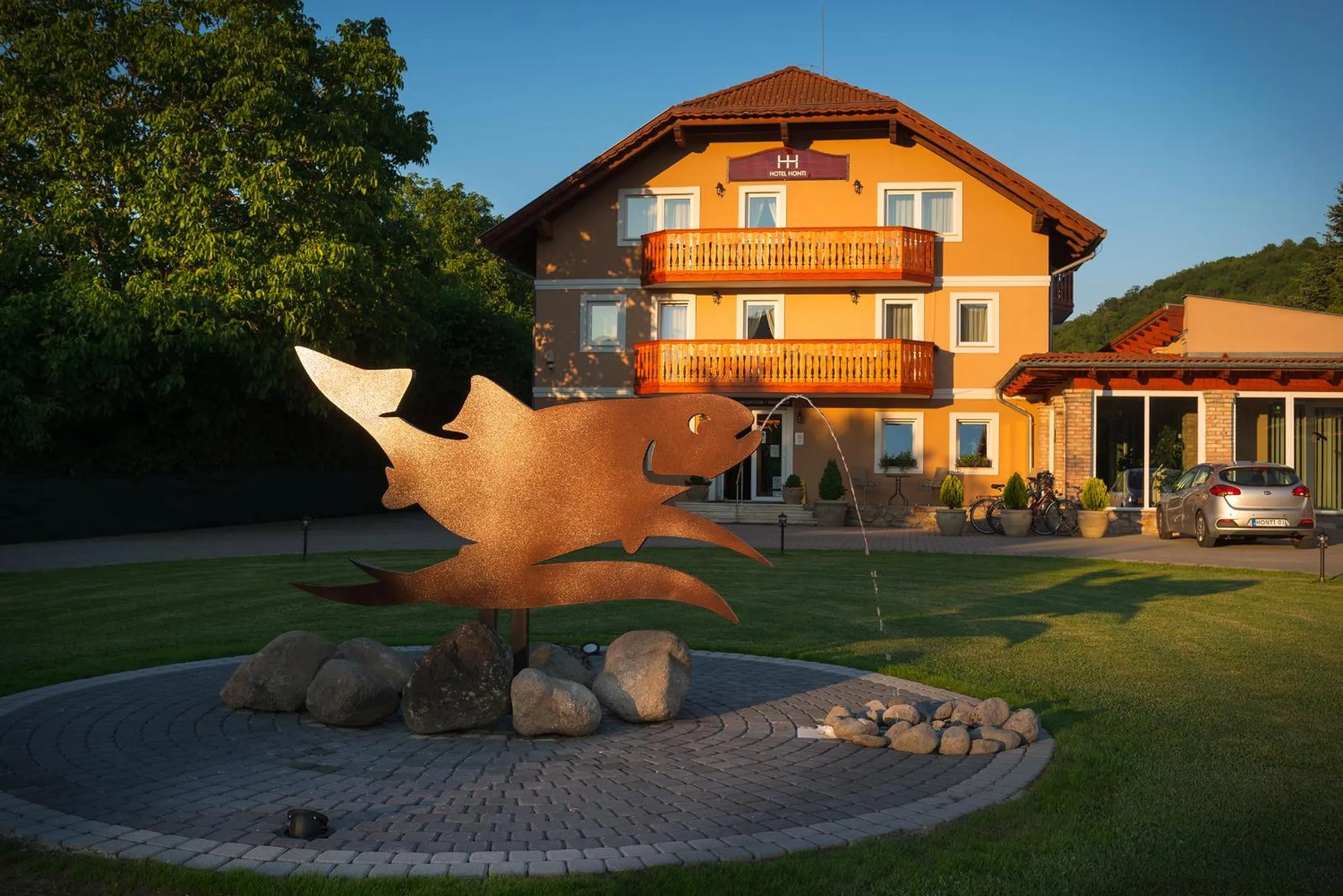 Property building in Hotel Honti Wellness és Konferencia Szálloda