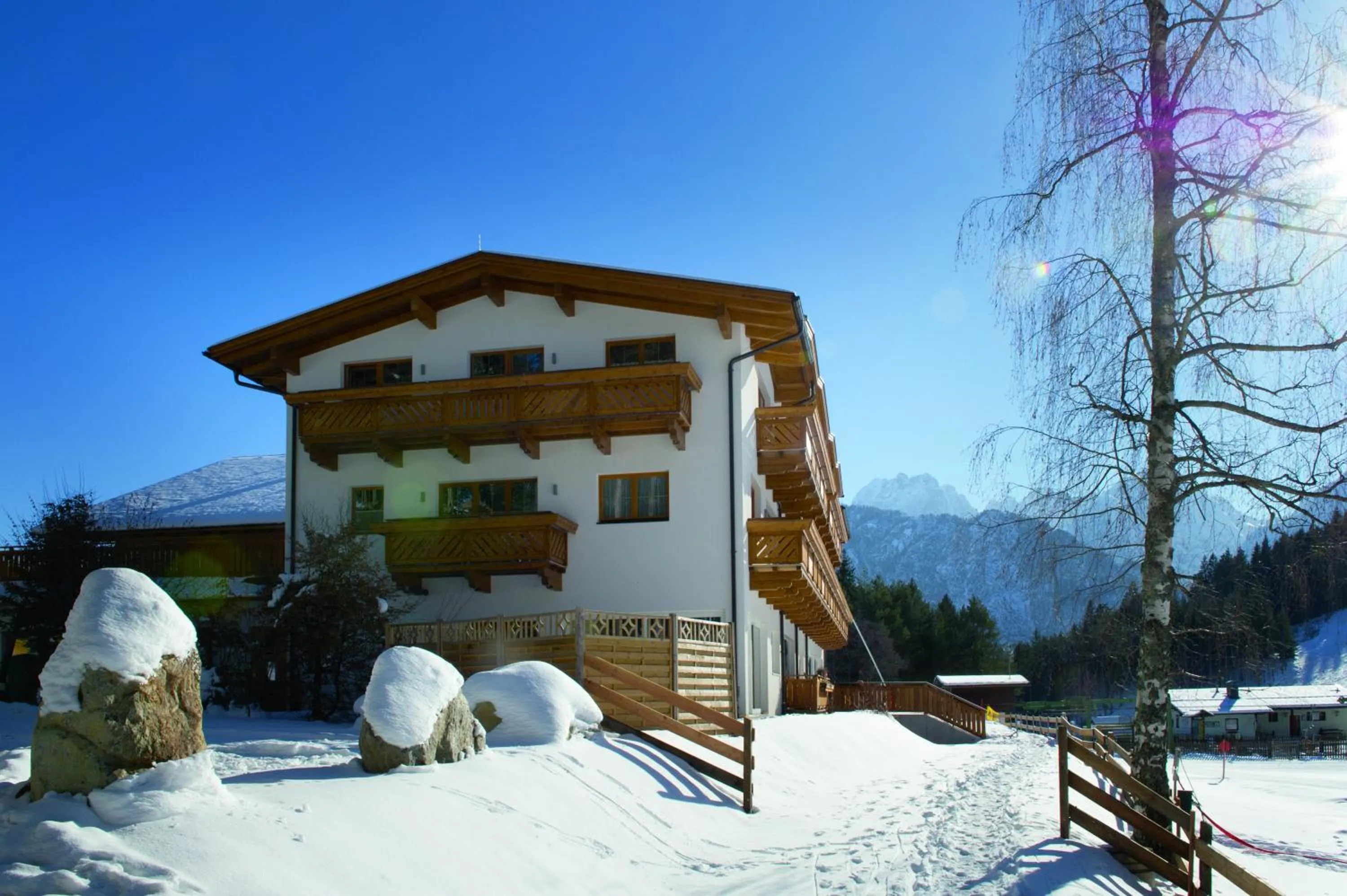 Facade/entrance in Familienhotel Moos-Alm