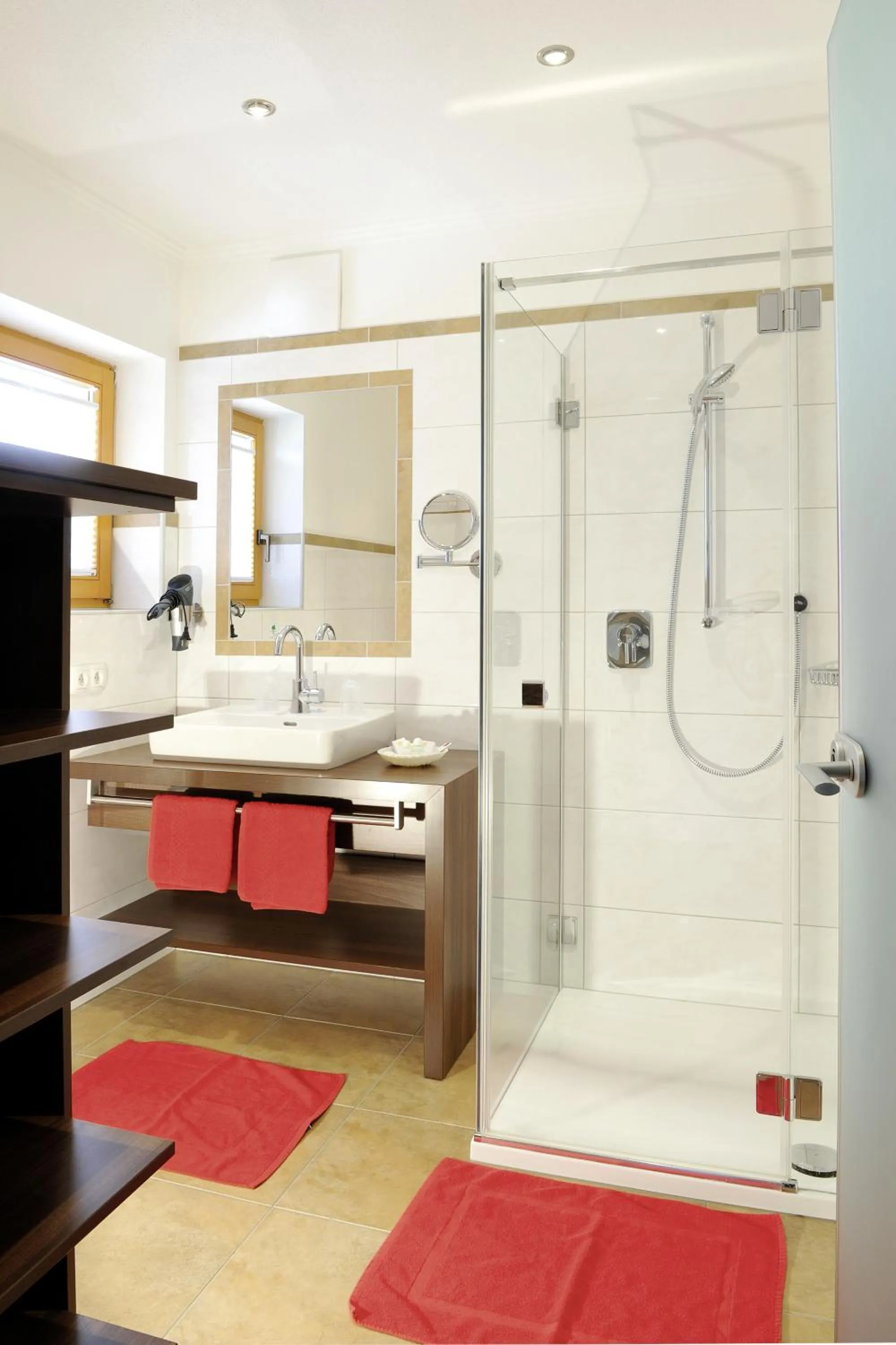 Bathroom in Familienhotel Moos-Alm