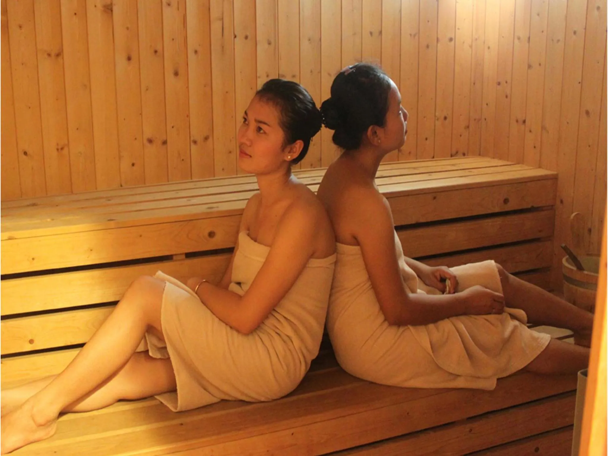 Steam room in Royal Angkor Resort & Spa