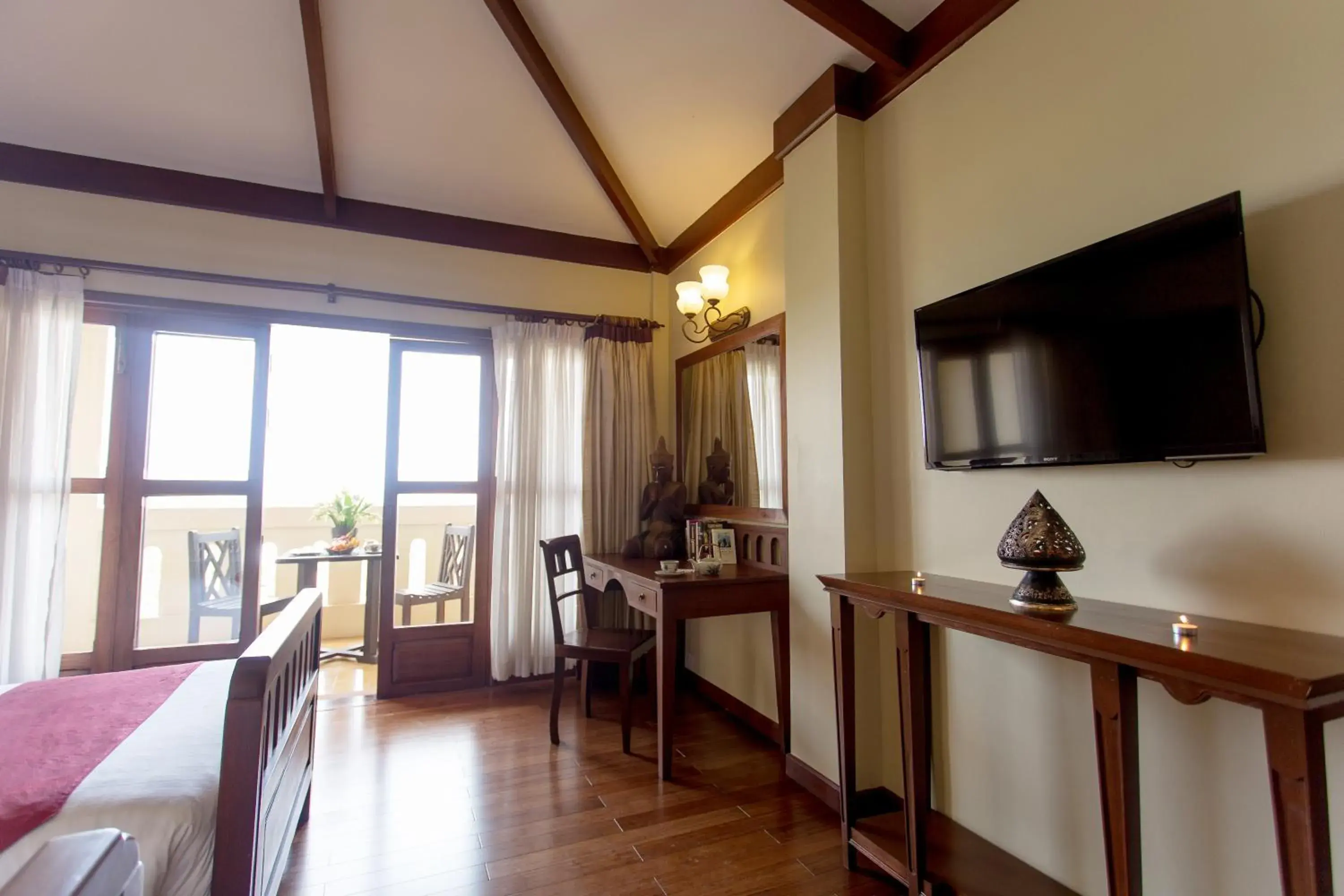 Bed in Royal Angkor Resort & Spa Bed in Royal Angkor Resort & Spa