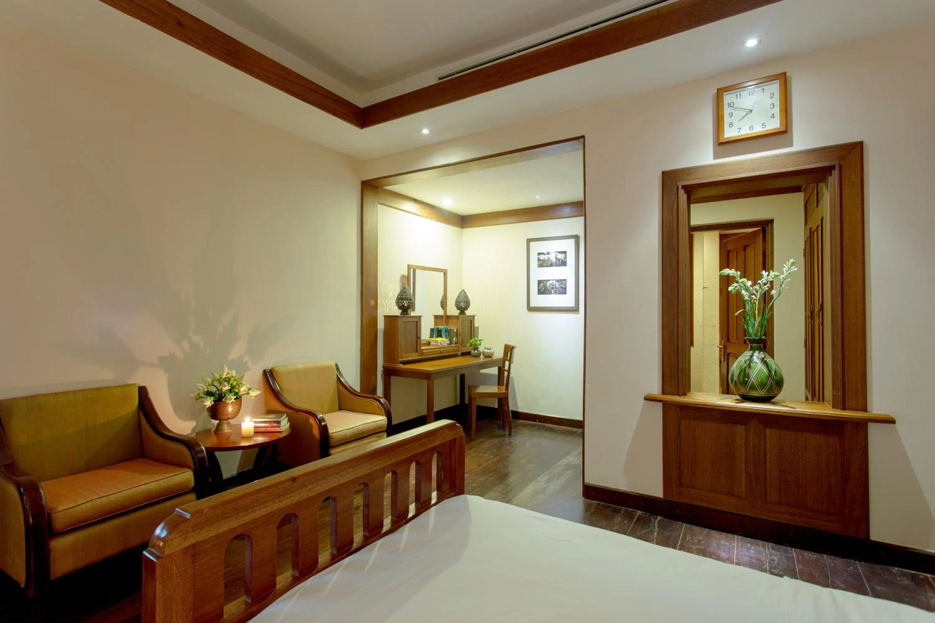 Bed in Royal Angkor Resort & Spa
