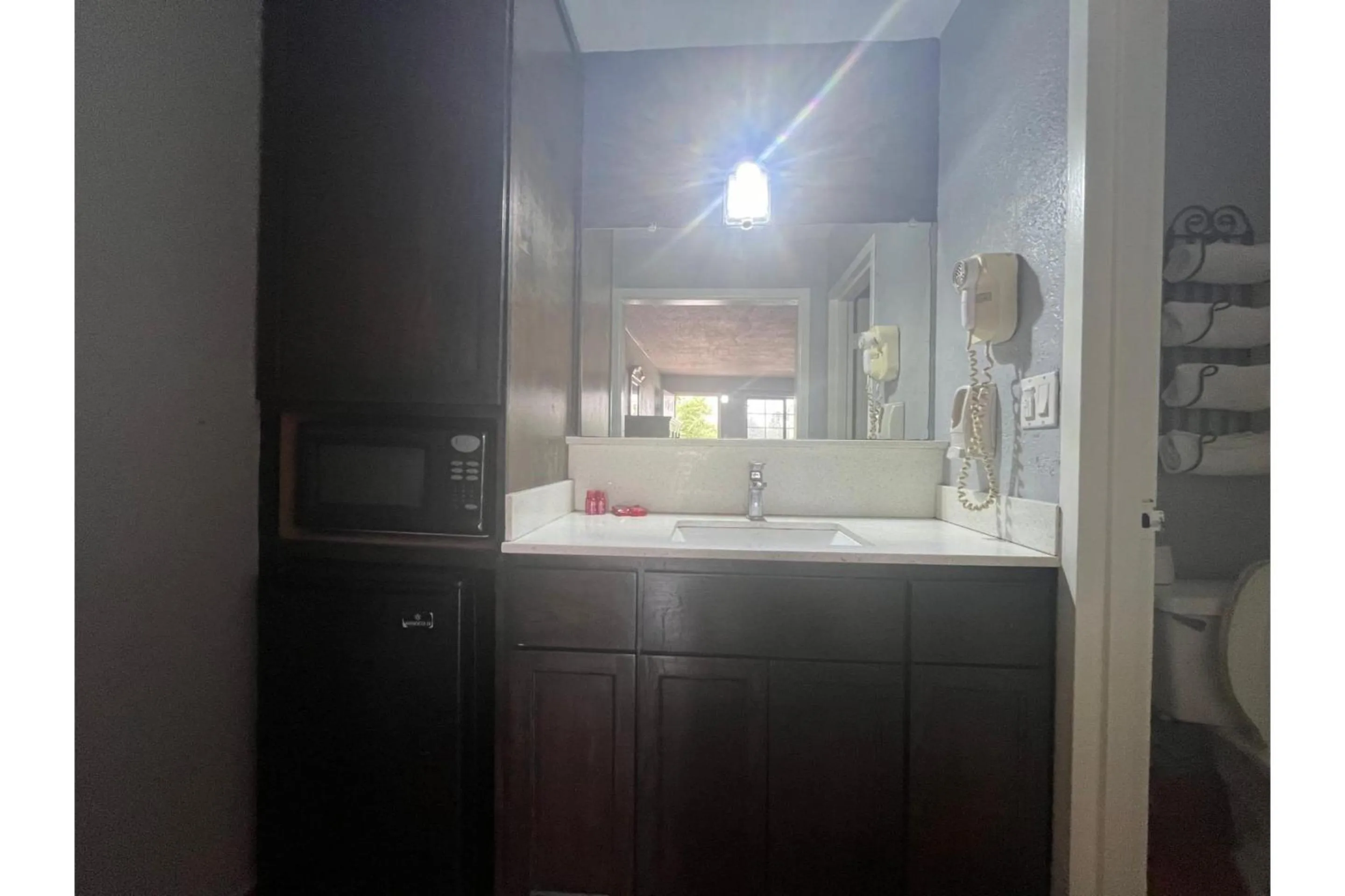 Bathroom in La Posada Inn By OYO Brownsville