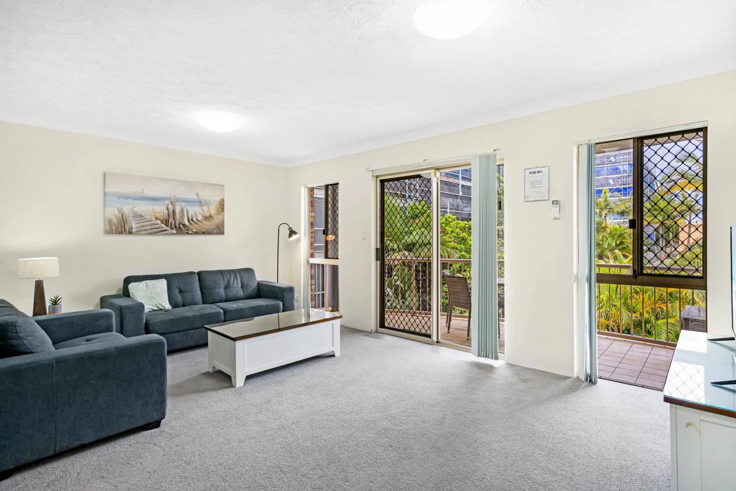 Living room in Oceanside Cove