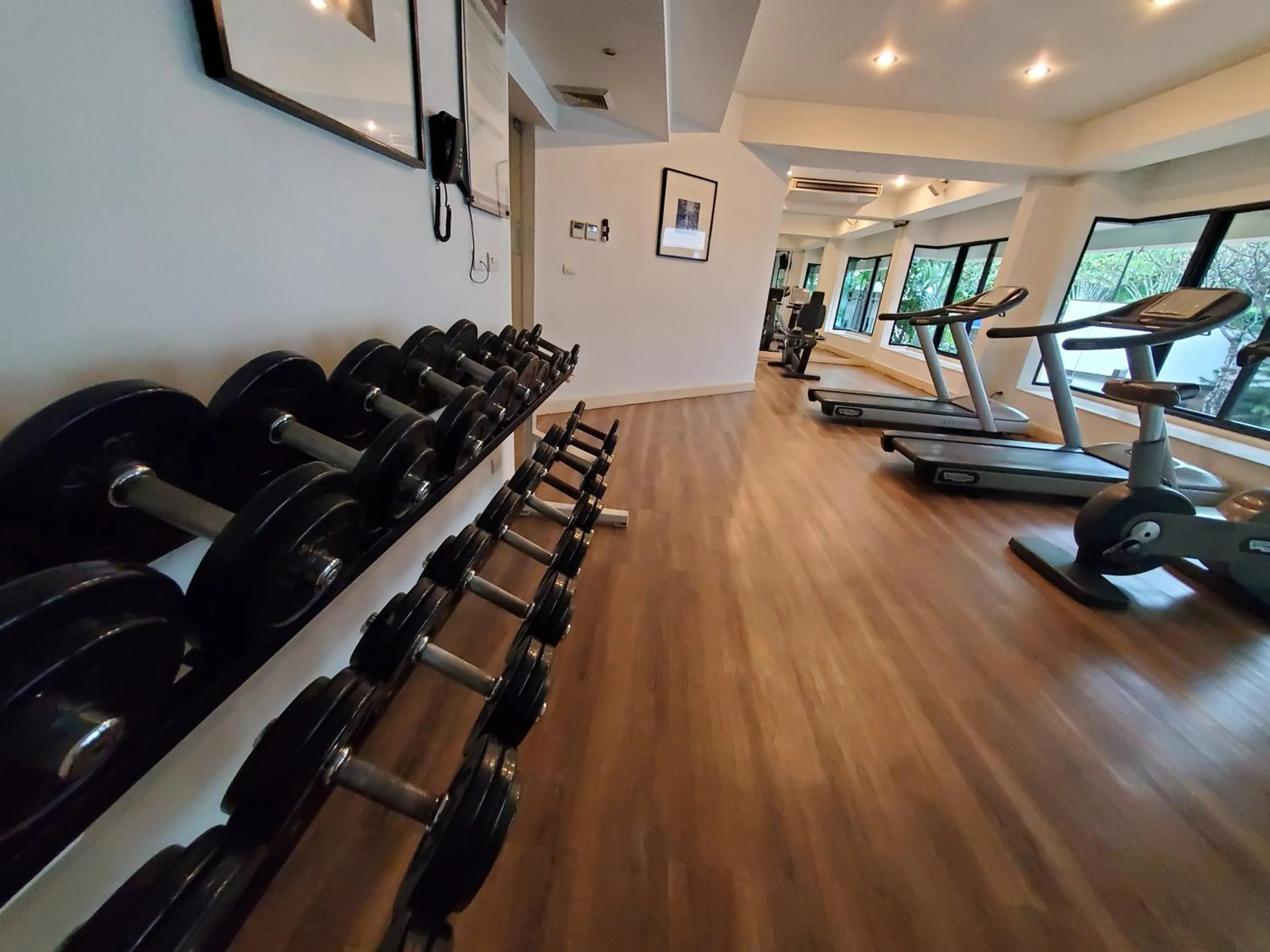 Fitness centre/facilities in Tara Angkor Hotel