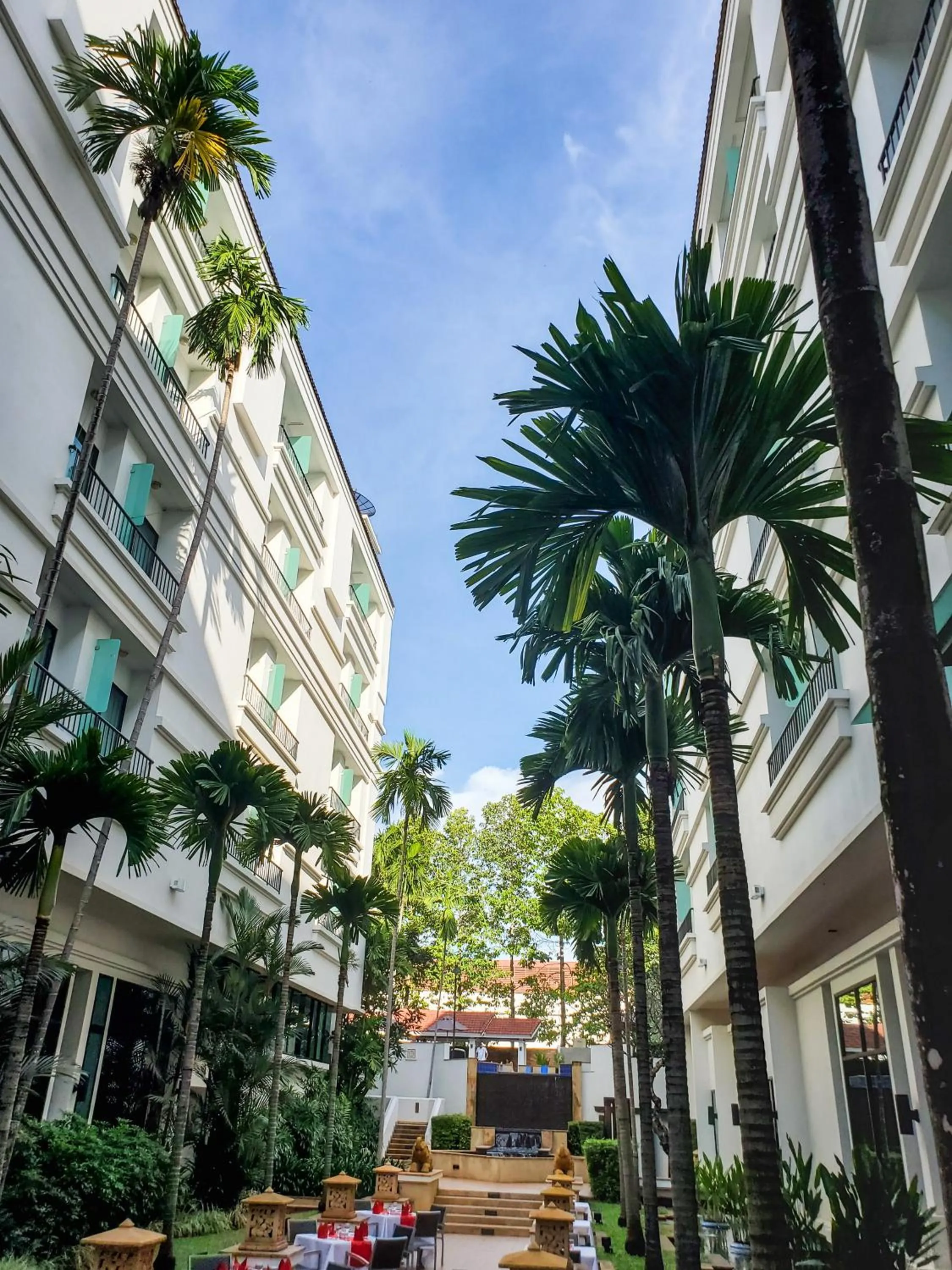 Landmark view in Tara Angkor Hotel