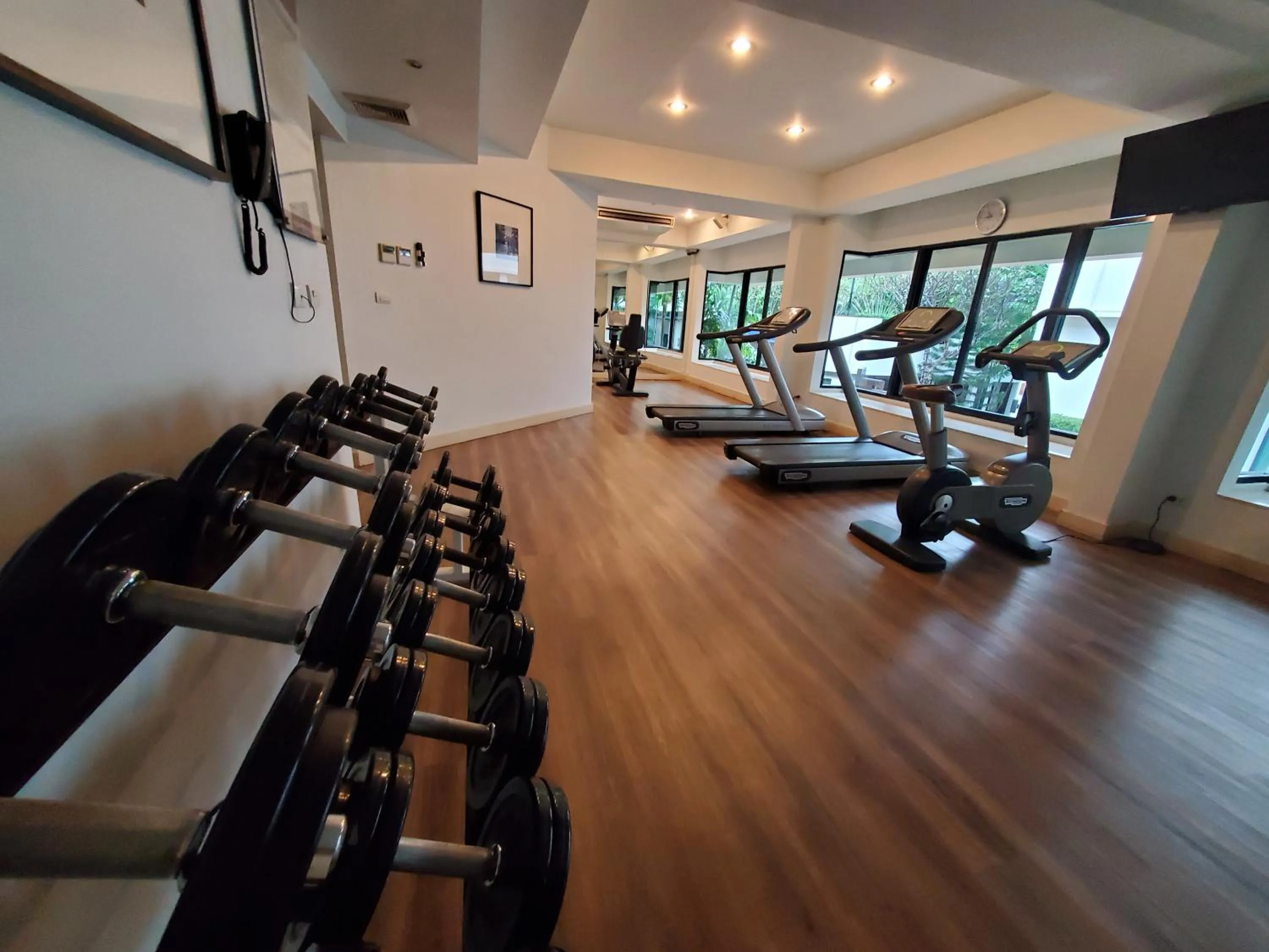 Fitness centre/facilities in Tara Angkor Hotel