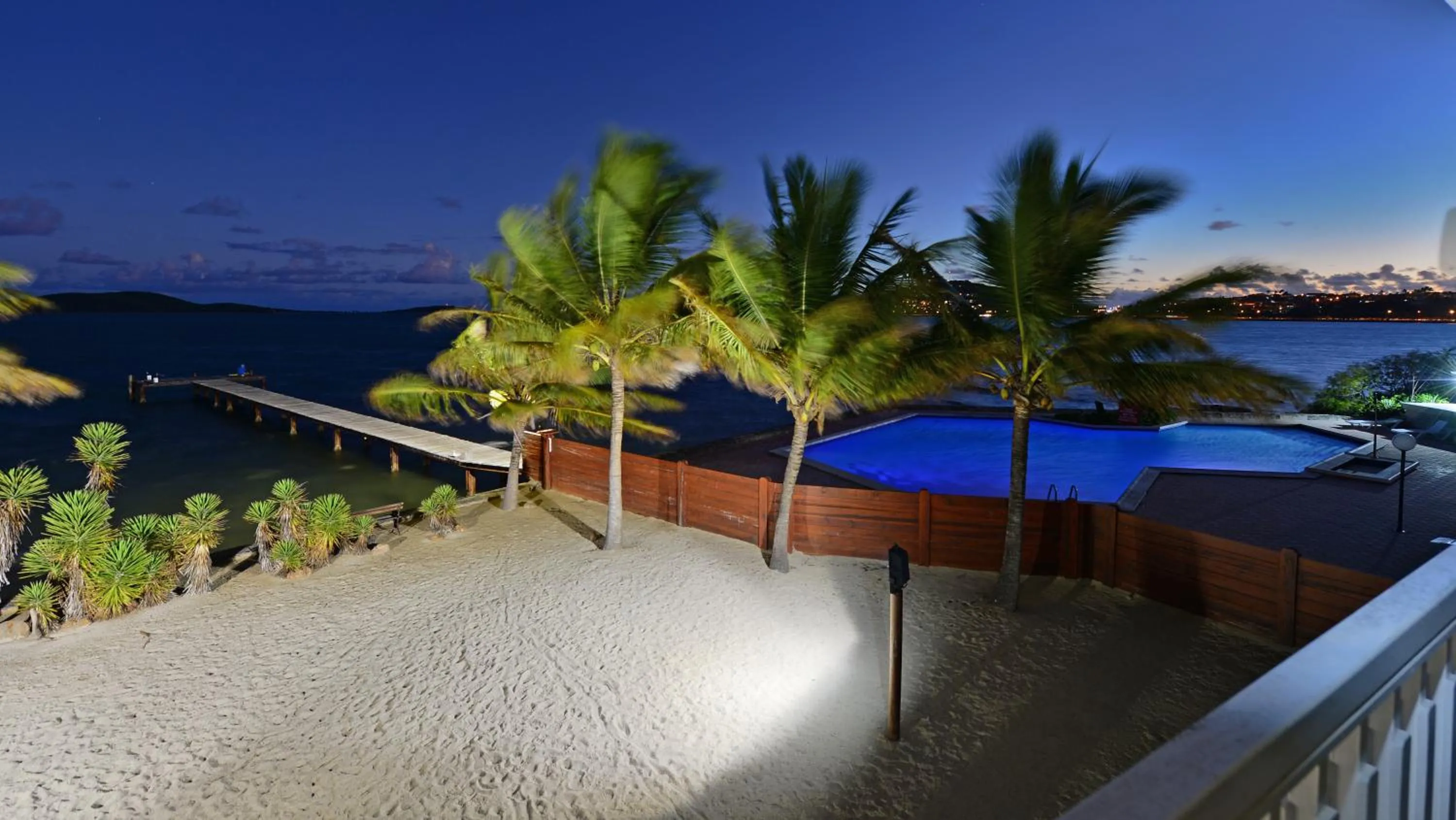 Sunset in Le Stanley Hôtel