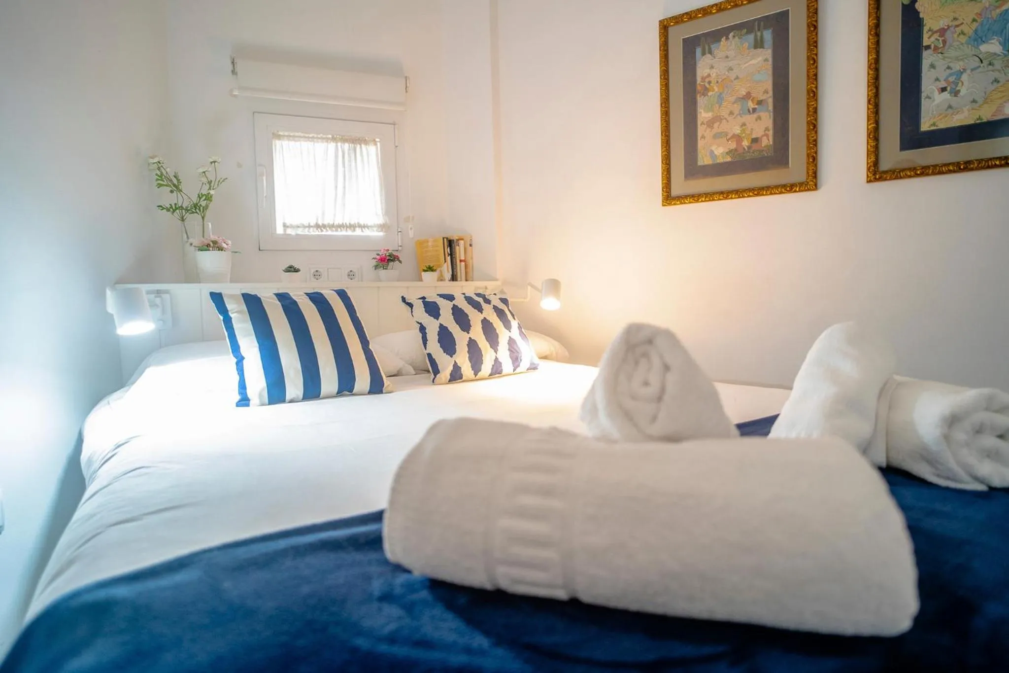 Bed in Azhar Suites