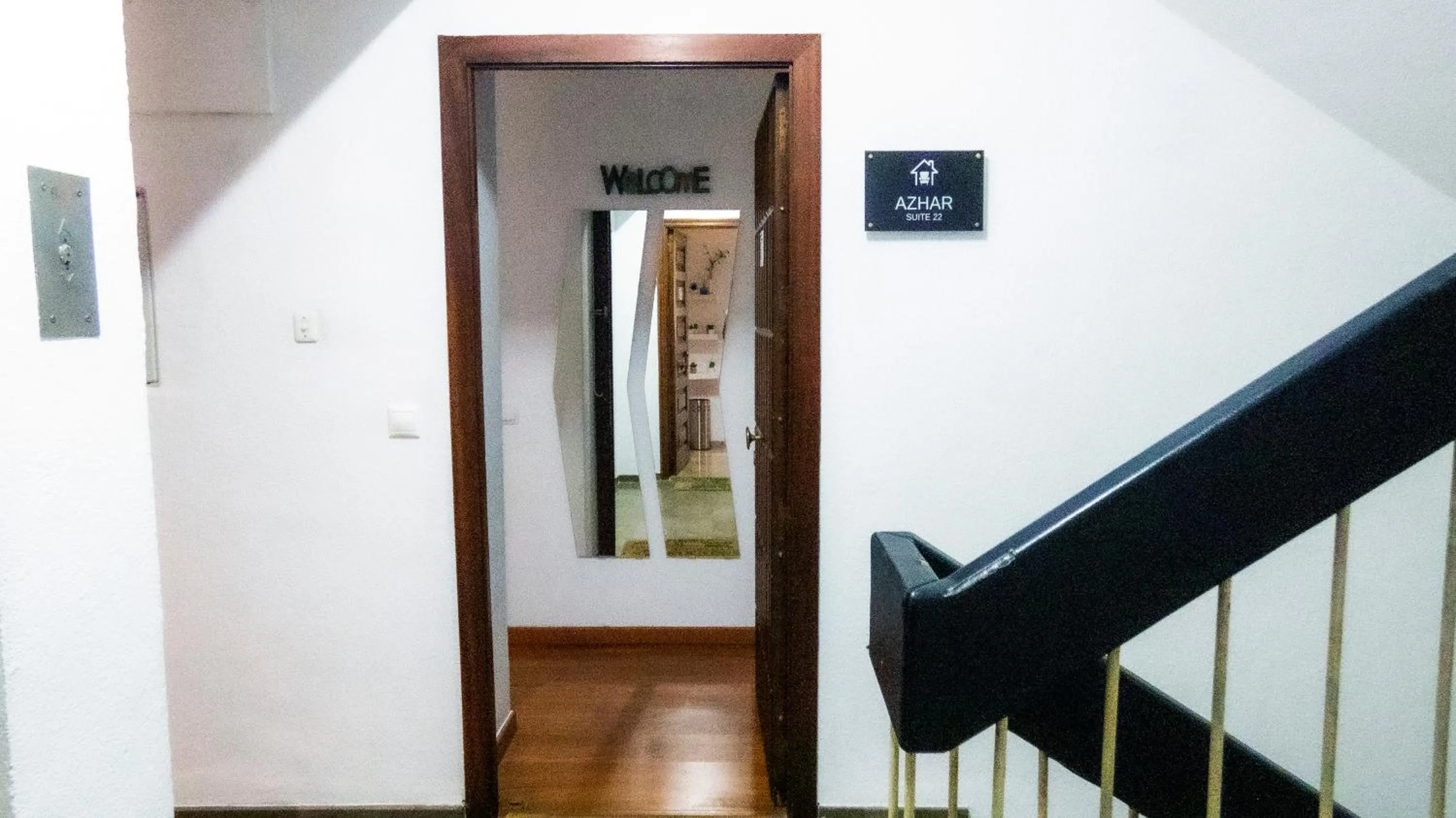 Facade/entrance in Azhar Suites