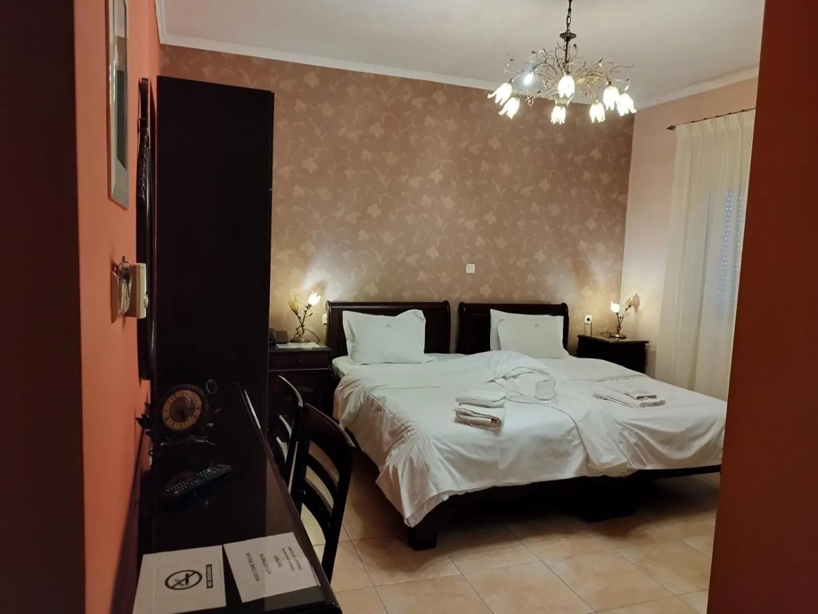 Bed in Pozar Salt Cave Hotel Spa