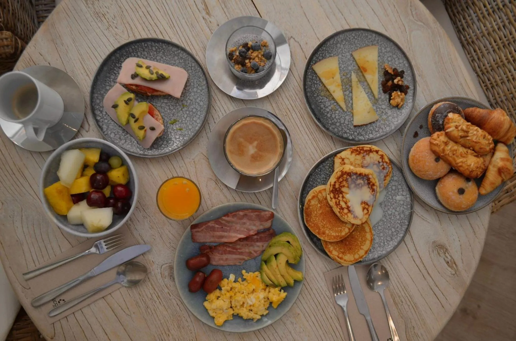 Food and drinks in Madeinterranea Suites