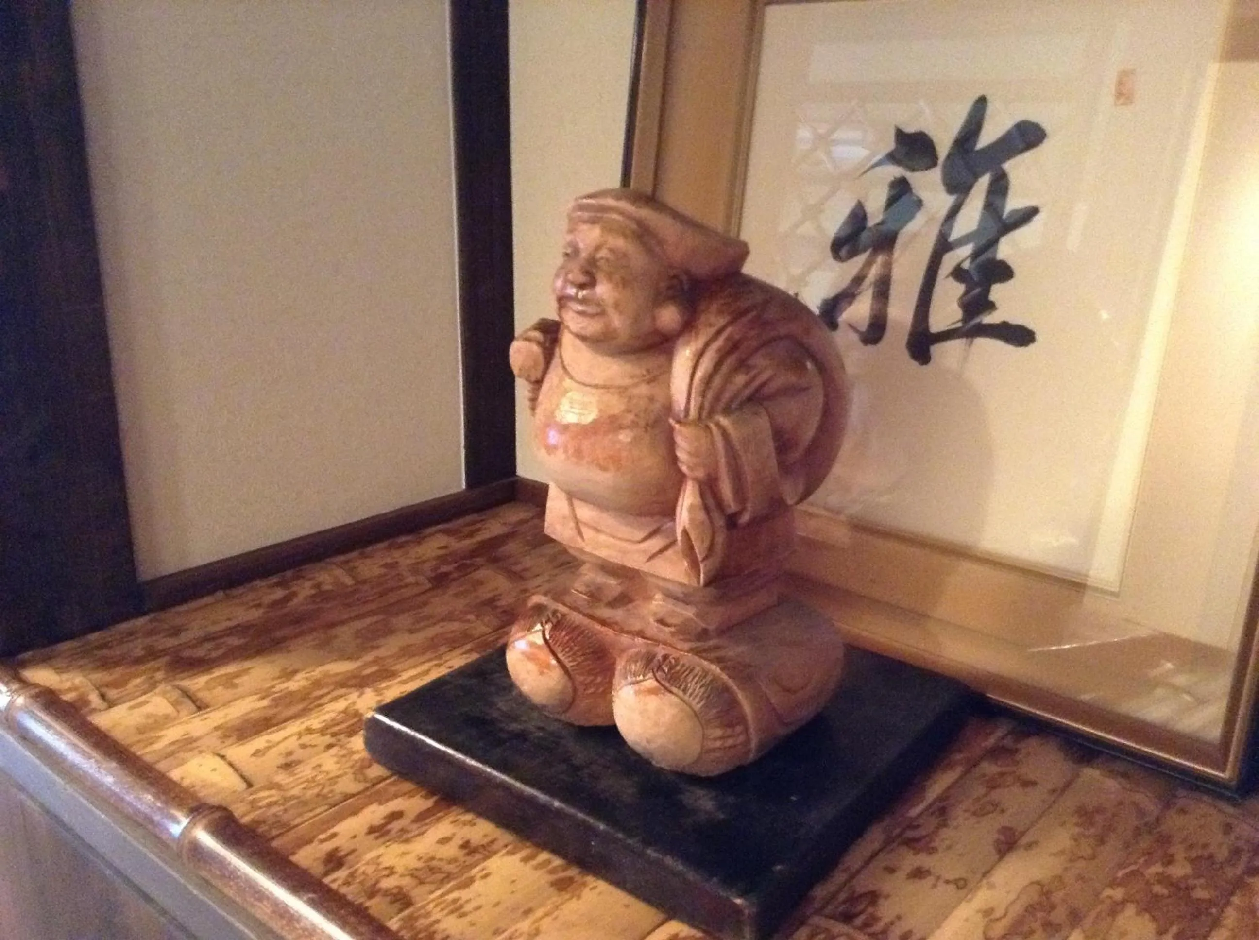 Decorative detail in Hotel Oumiya