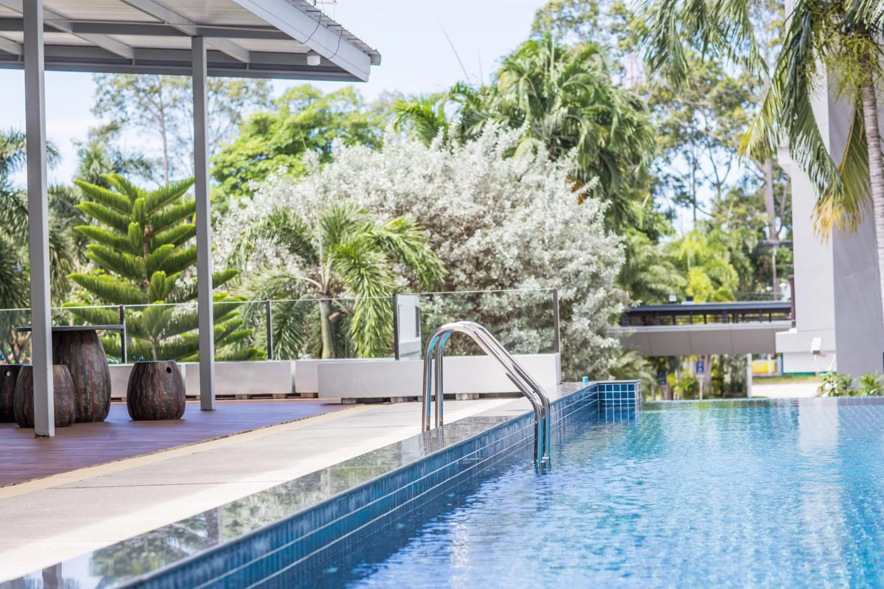 Swimming pool in Phavina Grand Boutique