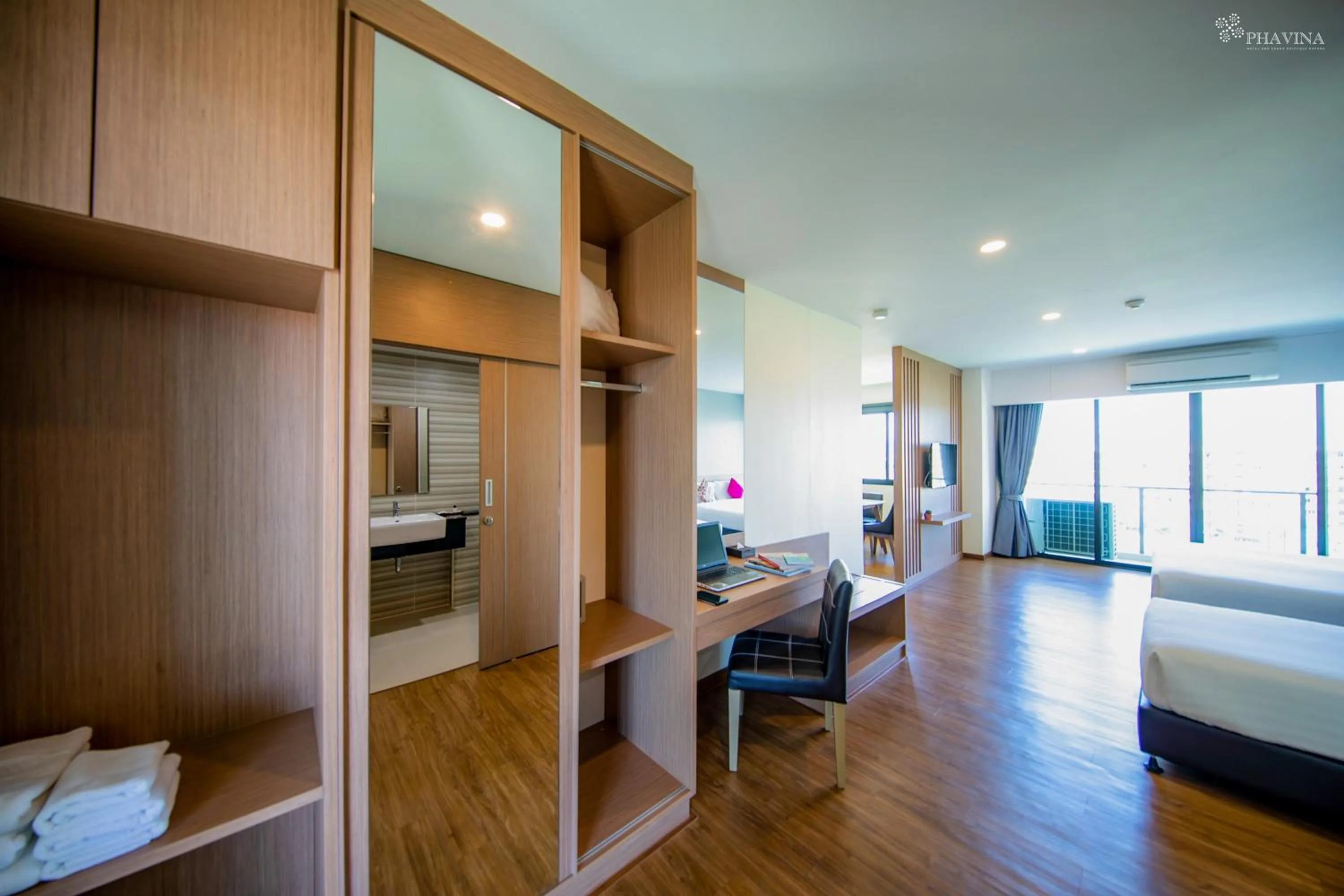 Bed in Phavina Grand Boutique