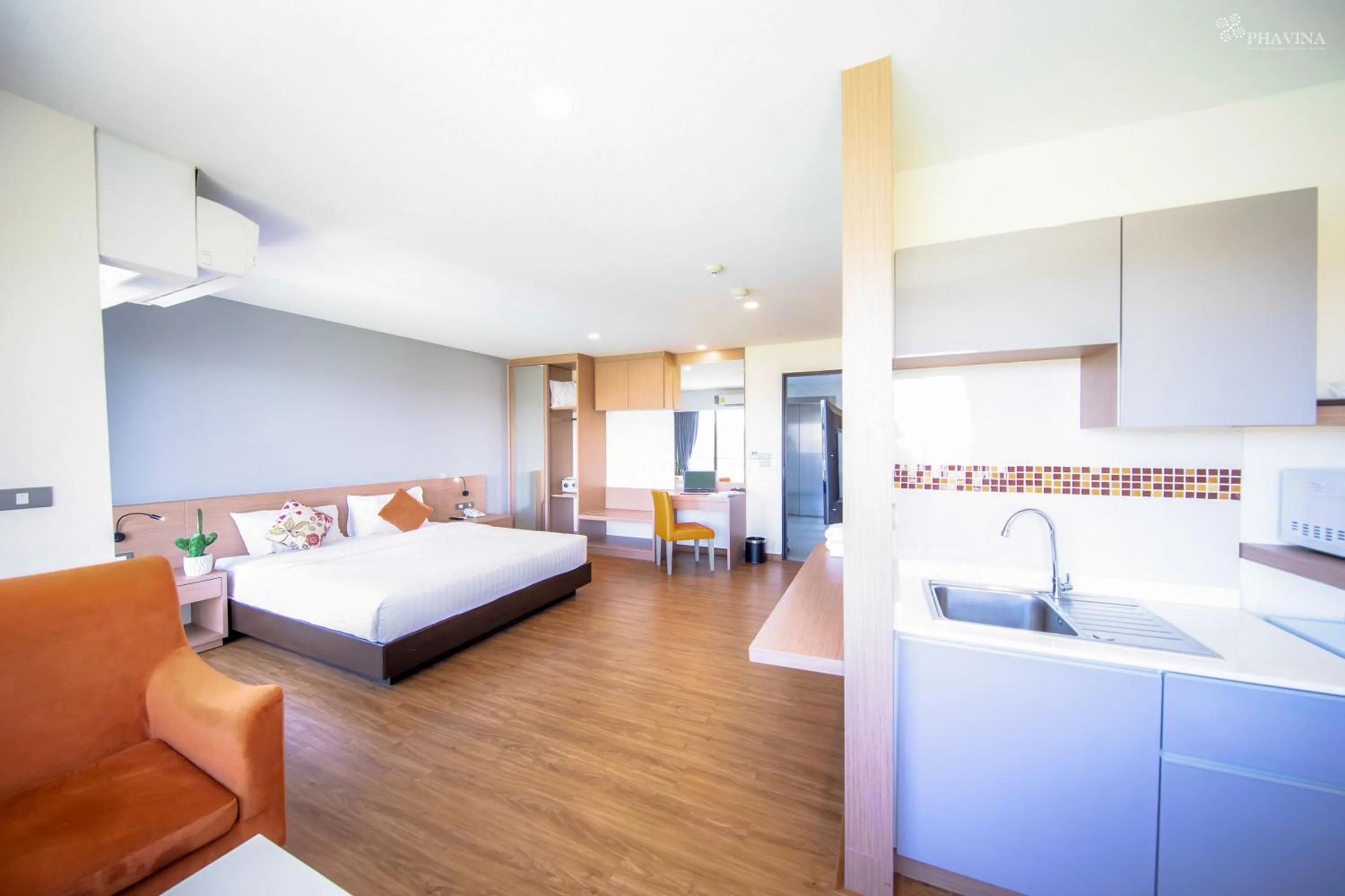 Bed in Phavina Grand Boutique