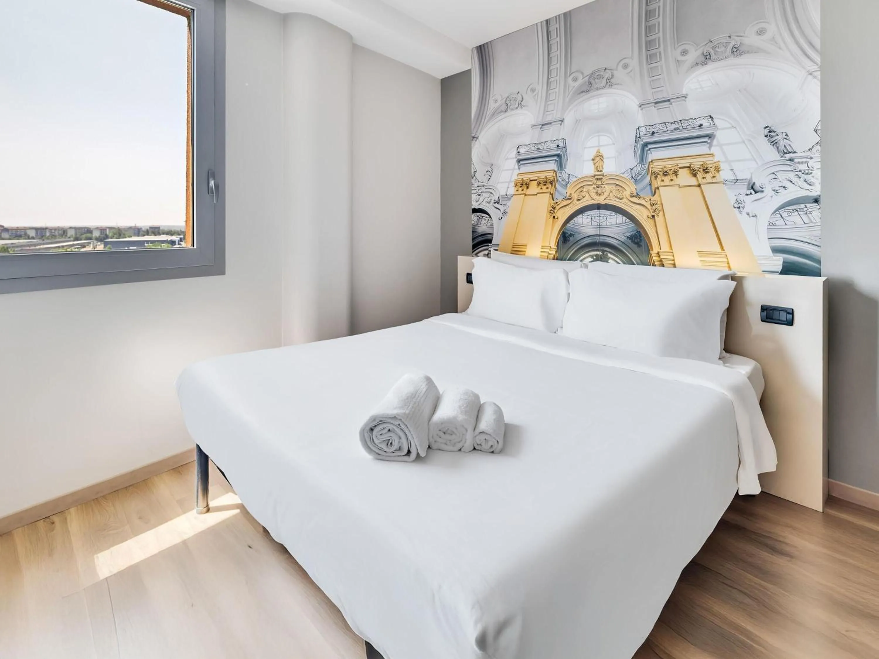 Photo of the whole room, Bed in B&B HOTEL Torino Orbassano