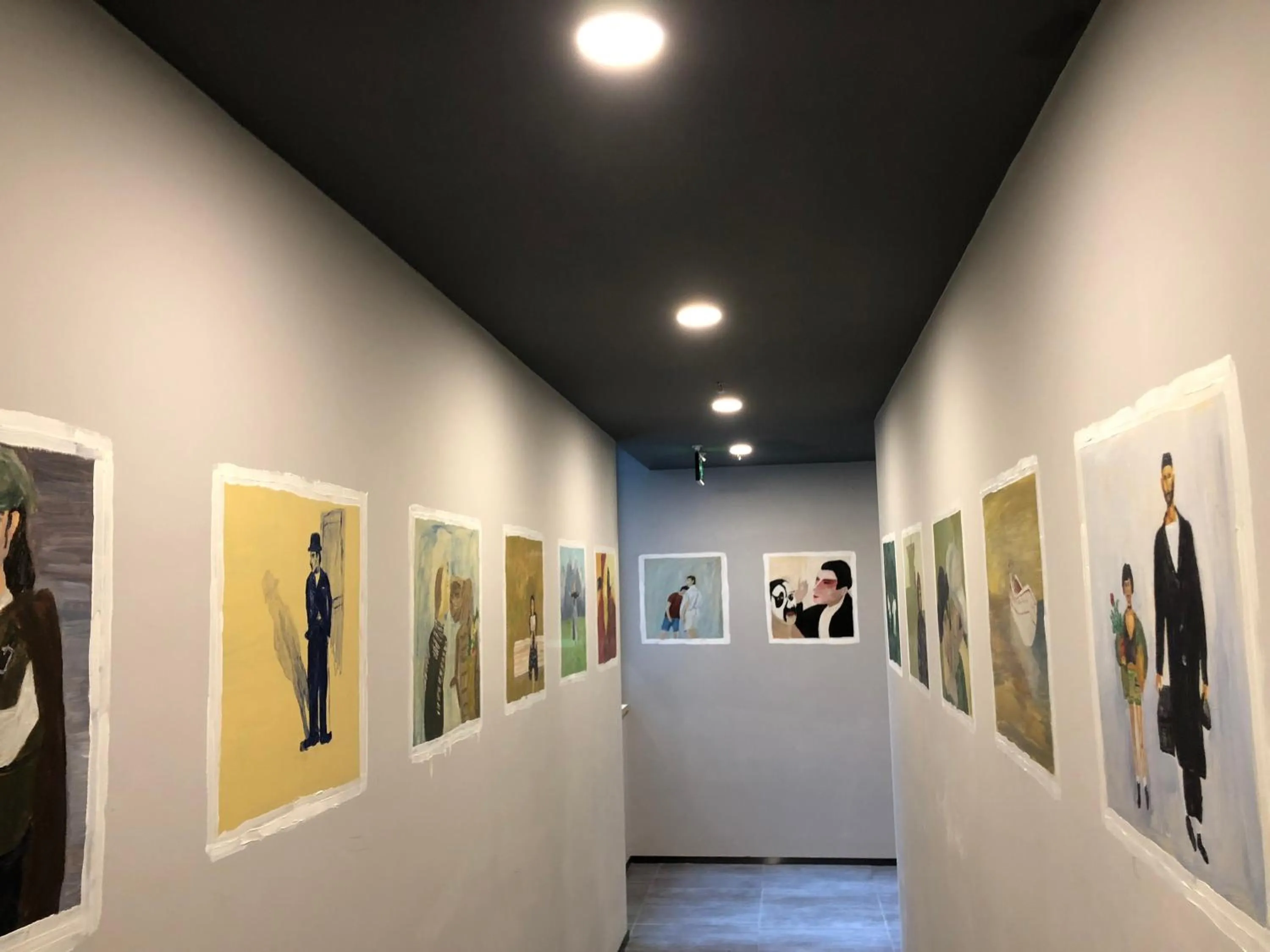 Decorative detail in Chengdu Desti Youth Park Hostel Chunxi Road