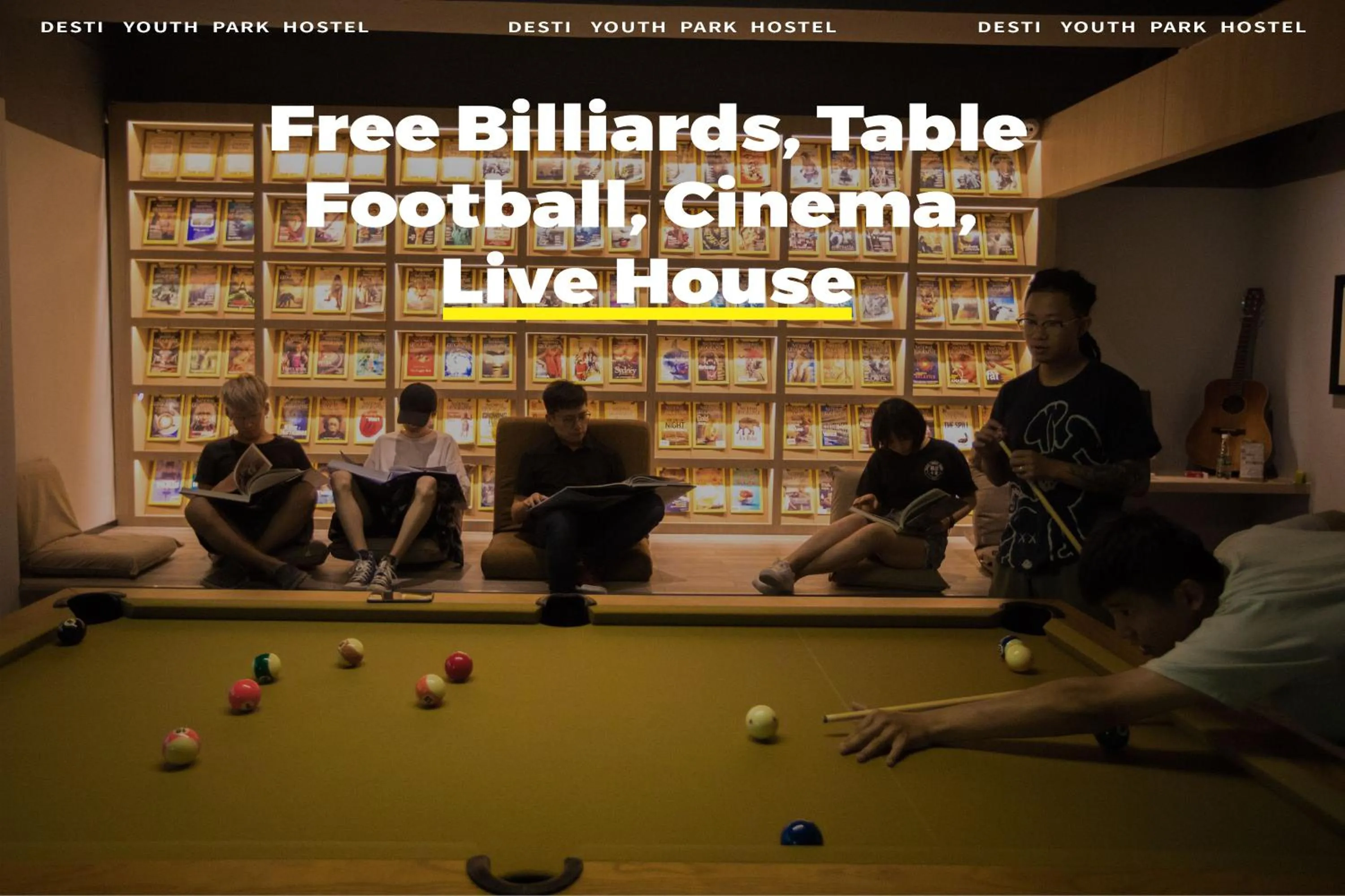 Activities in Chengdu Desti Youth Park Hostel Chunxi Road