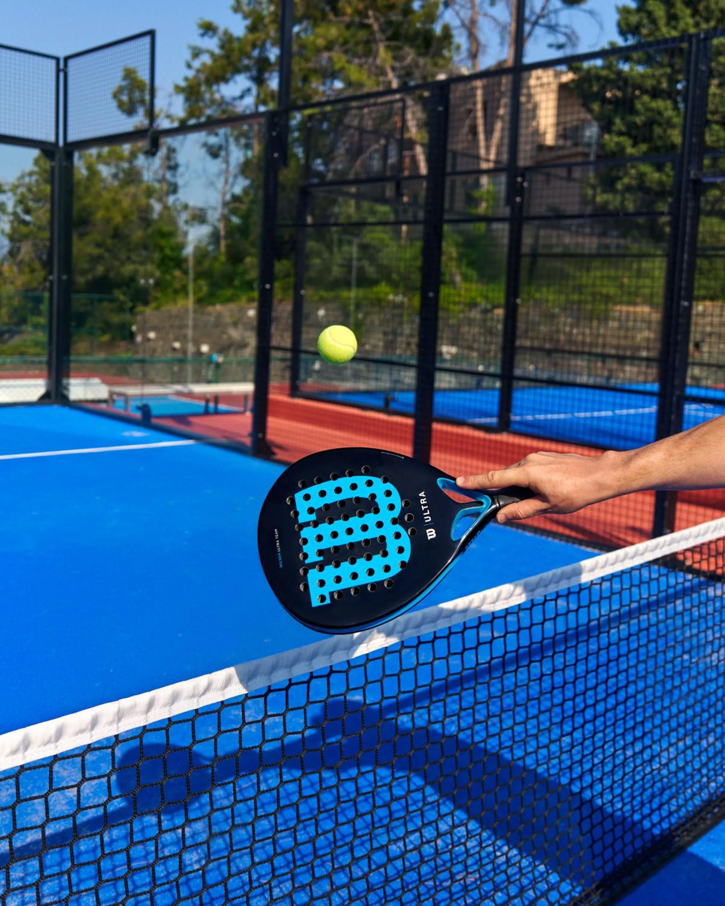 Tennis court in D Maris Bay