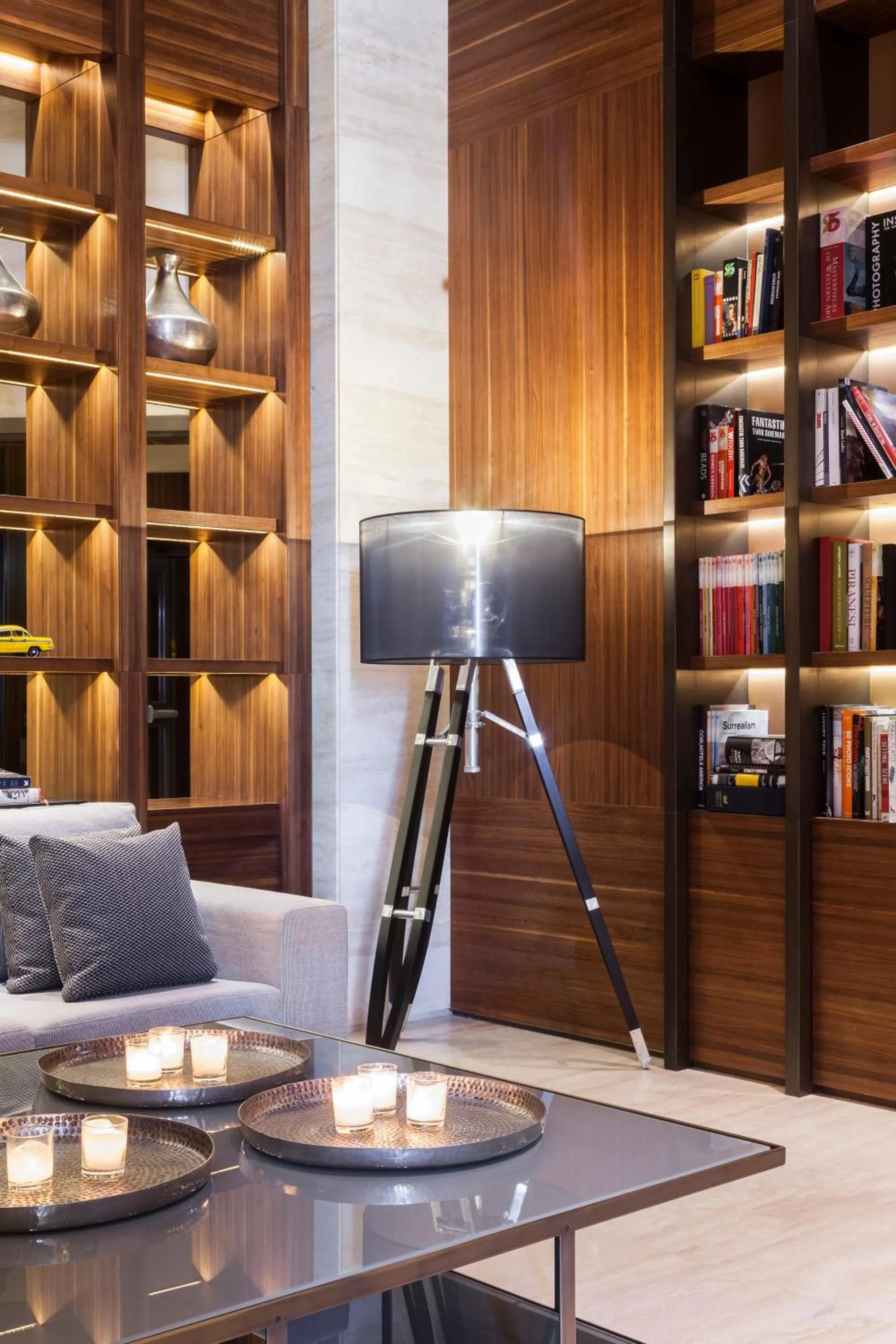 Library in D Maris Bay