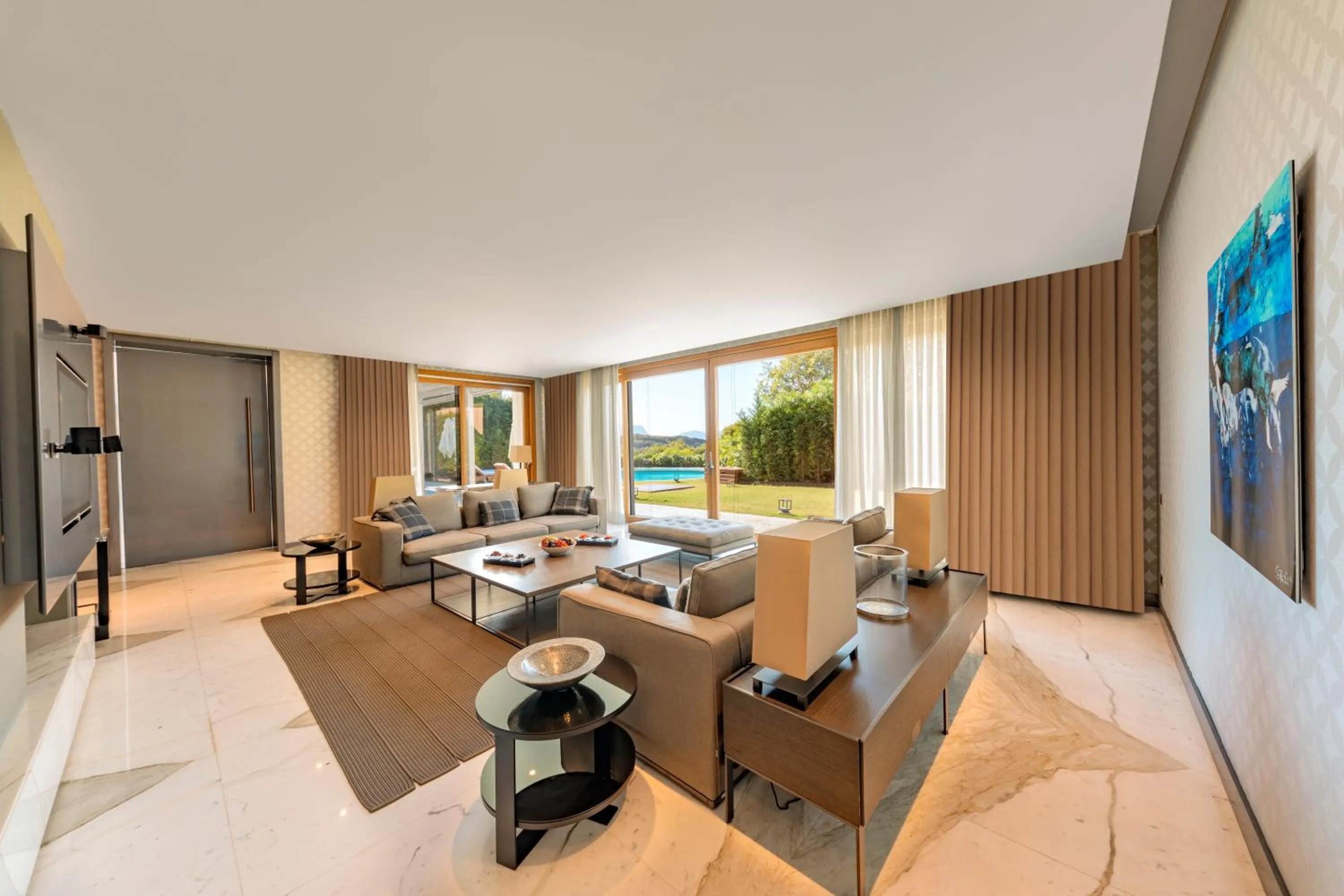 Living room in D Maris Bay