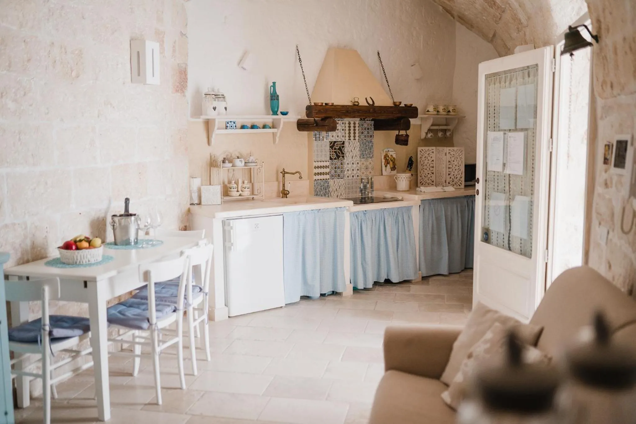 Kitchen or kitchenette in La Casetta di Porzia
