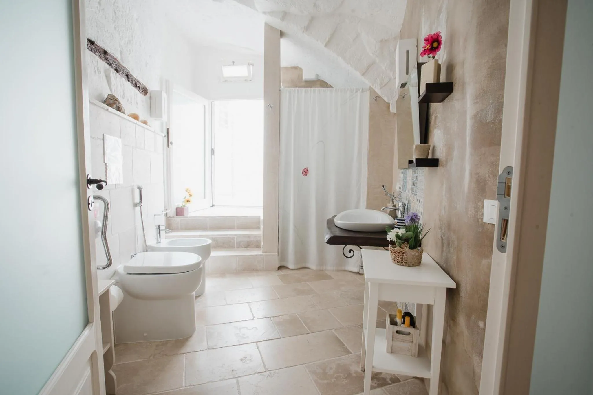 Bathroom in La Casetta di Porzia
