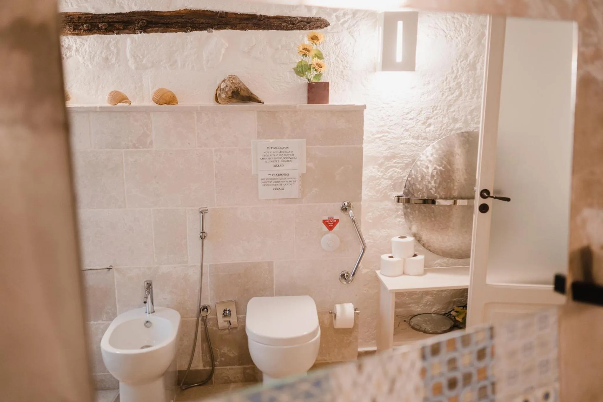 Bathroom in La Casetta di Porzia