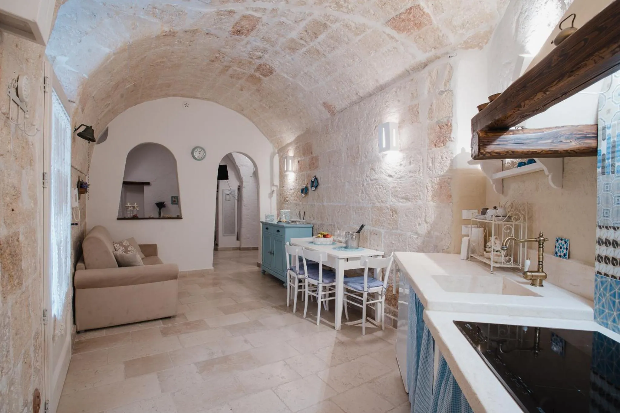 Kitchen or kitchenette in La Casetta di Porzia