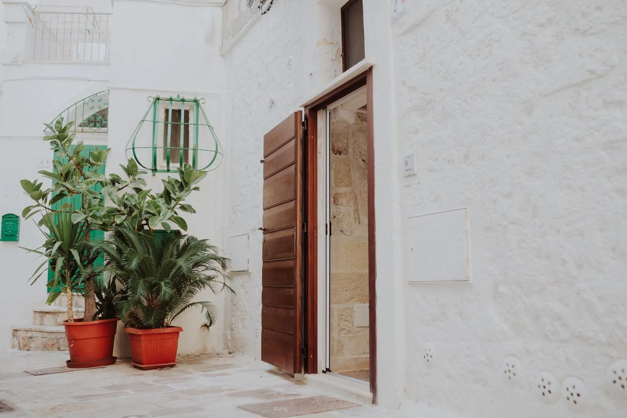 Facade/entrance in La Casetta di Porzia