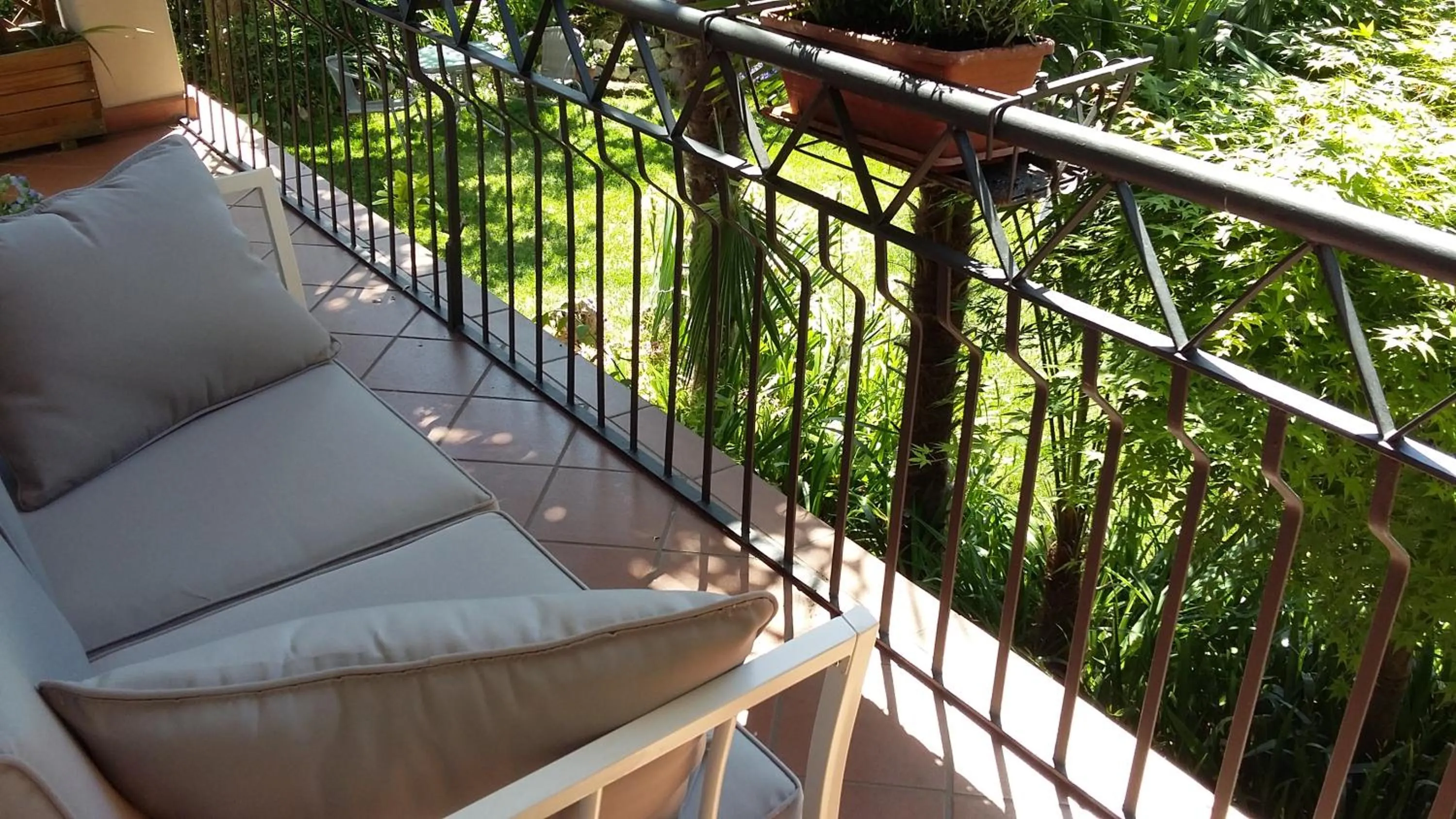 Balcony/Terrace in B&B Il Paiolo