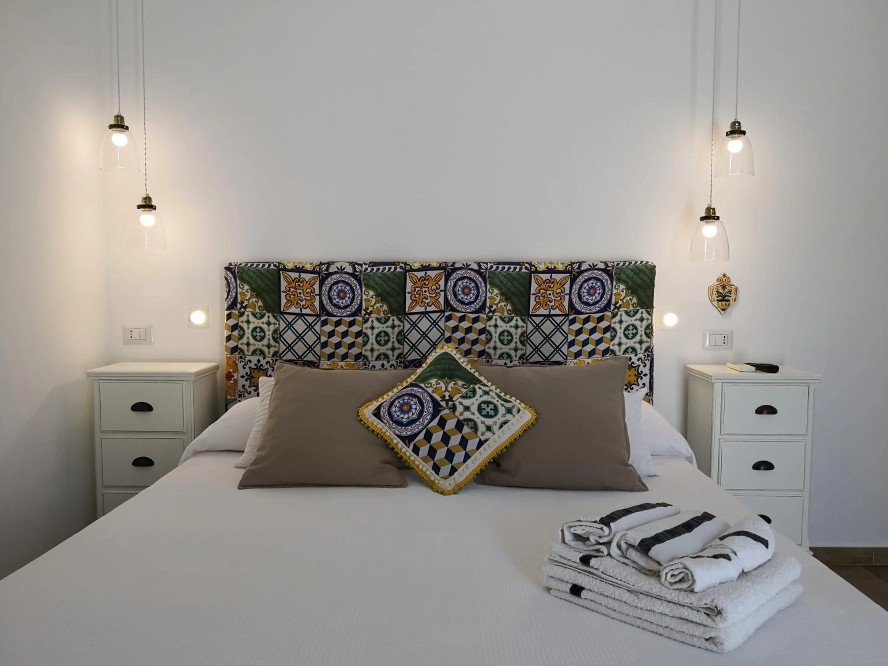 Bed in Masseria Case Damma