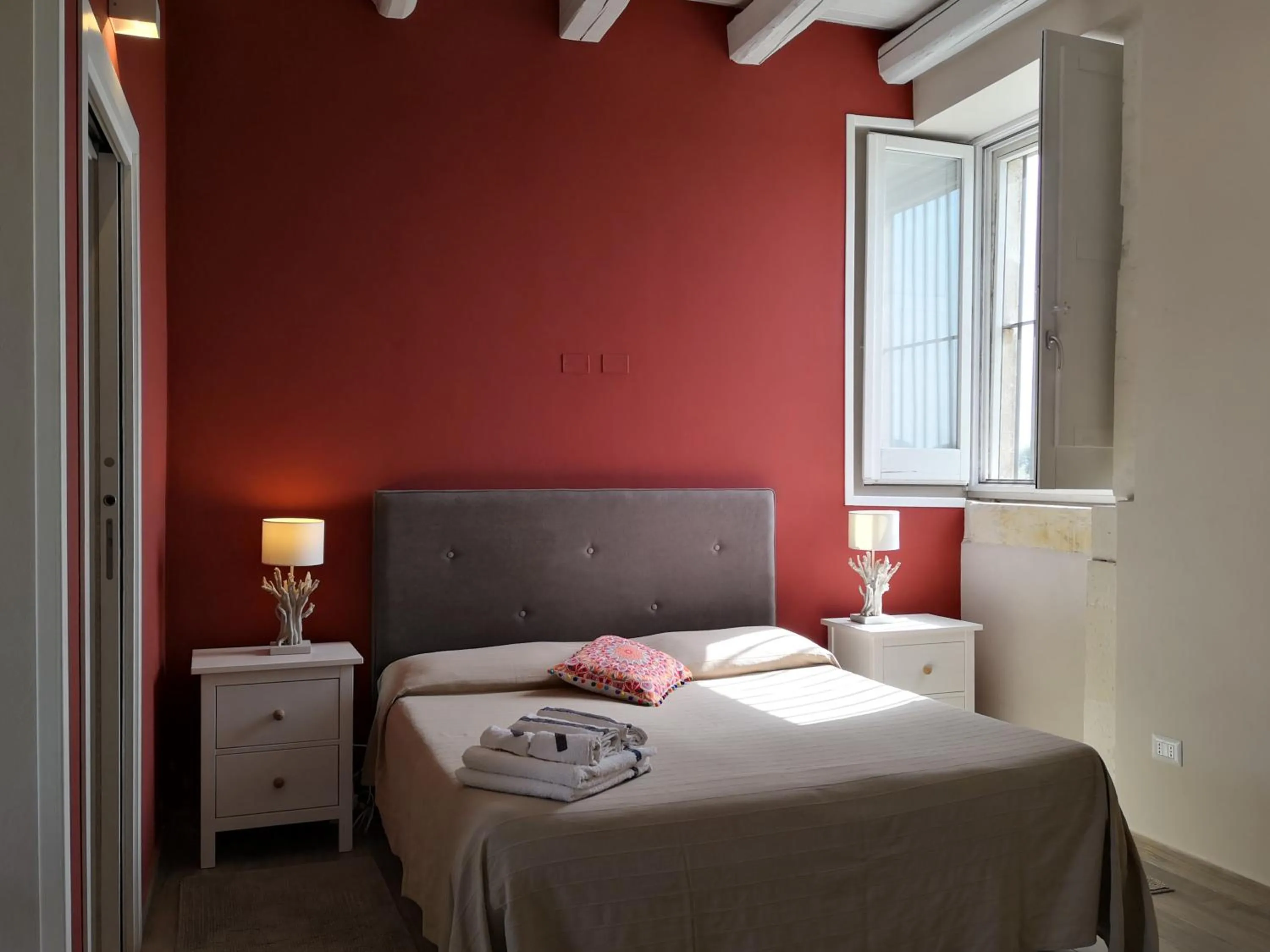 Bed in Masseria Case Damma