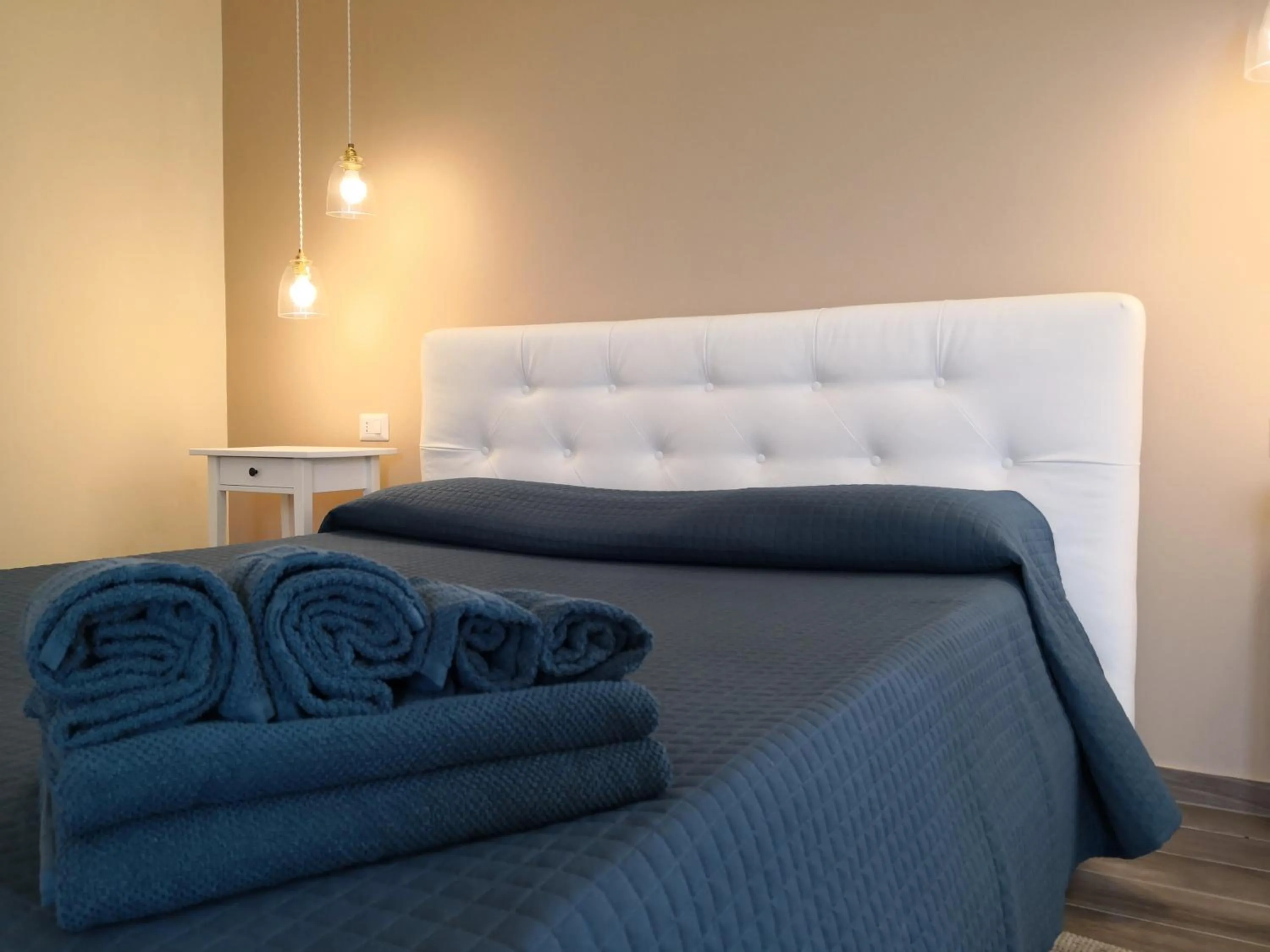 Bed in Masseria Case Damma