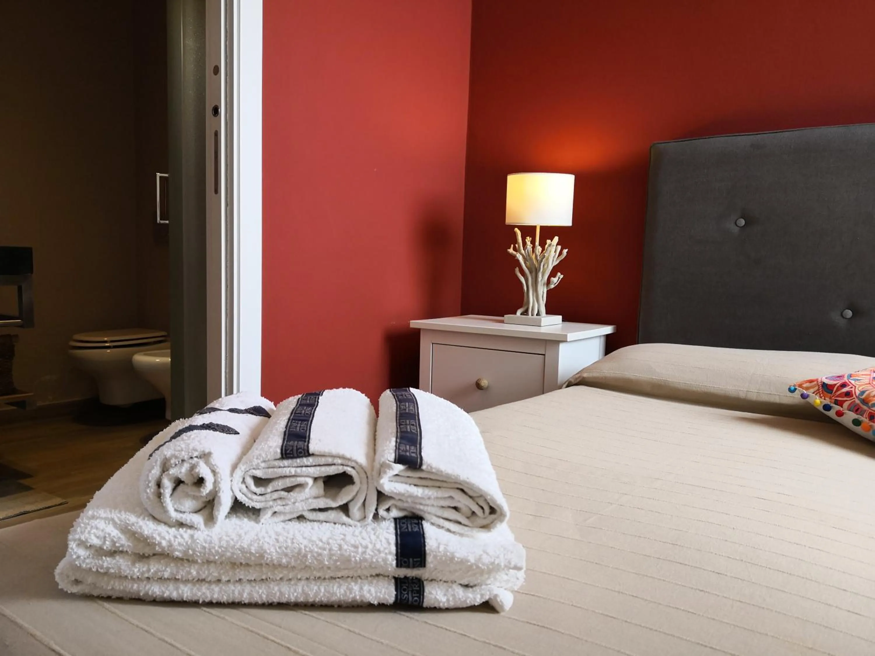 Bed in Masseria Case Damma